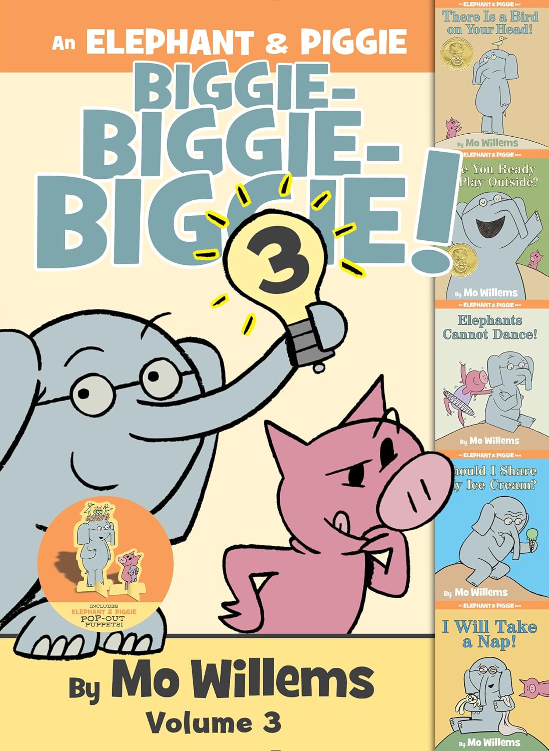ler totalmente An Elephant & Piggie Biggie!: There is a Bird on Your Head / Are You Ready to Play Outside? / Elephants Cannot Dance! / Should I Share My Ice Cream? / I Will Take a Nap!