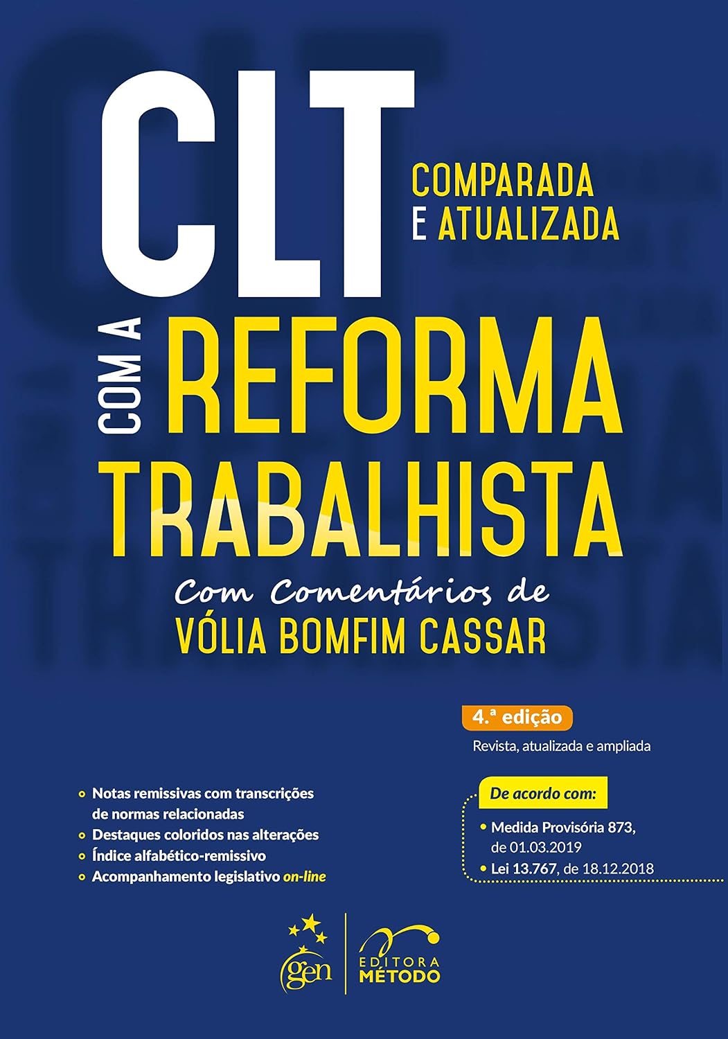 capítulo por capítulo baixar CLT Comparada e Atualizada com a Reforma Trabalhista - 4ª Edição 2019