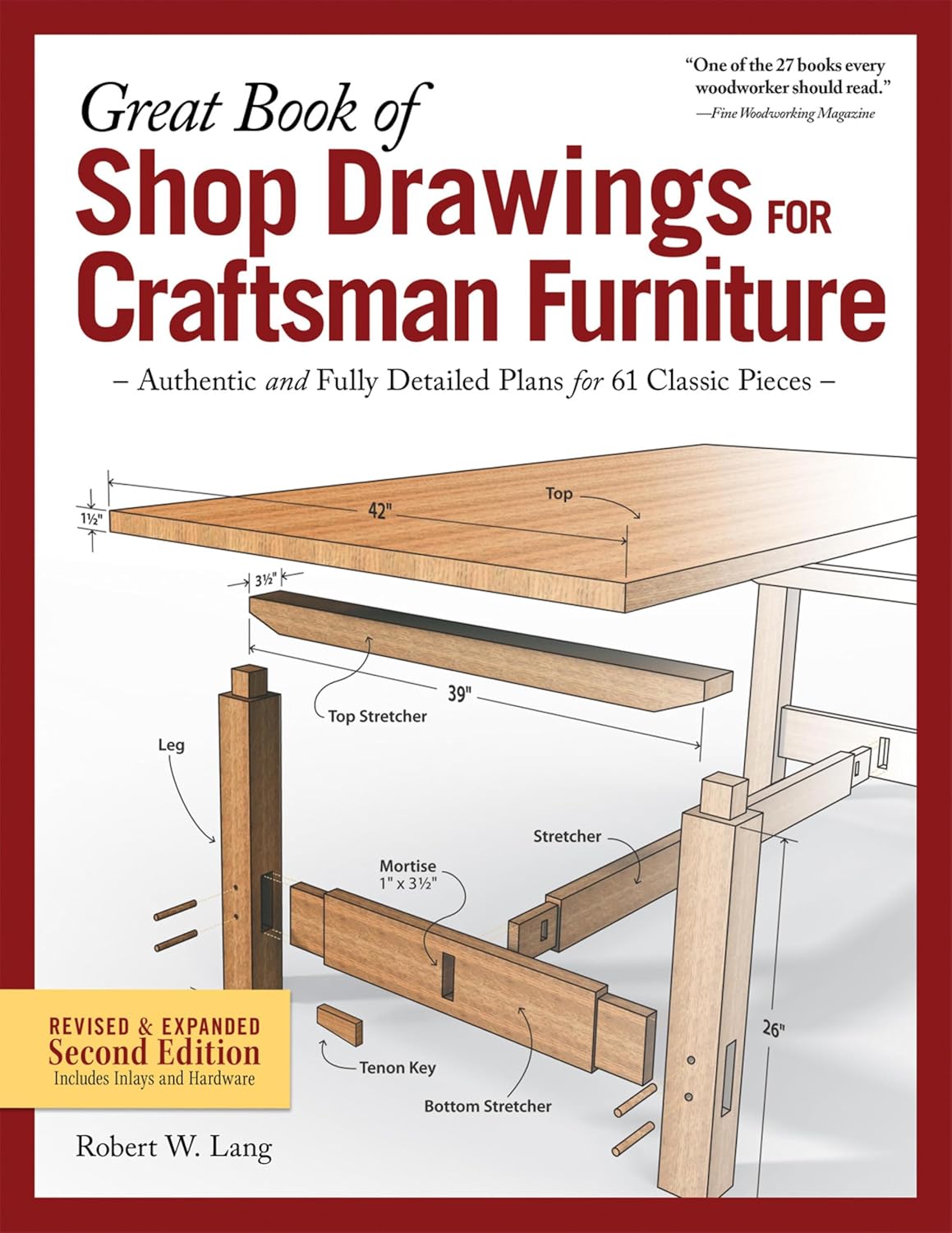 Great Book of Shop Drawings for Craftsman Furniture, Revised & Expanded Second Edition: Authentic and Fully Detailed Plans for 61 Classic Pieces (English Edition) baixar livro de graça