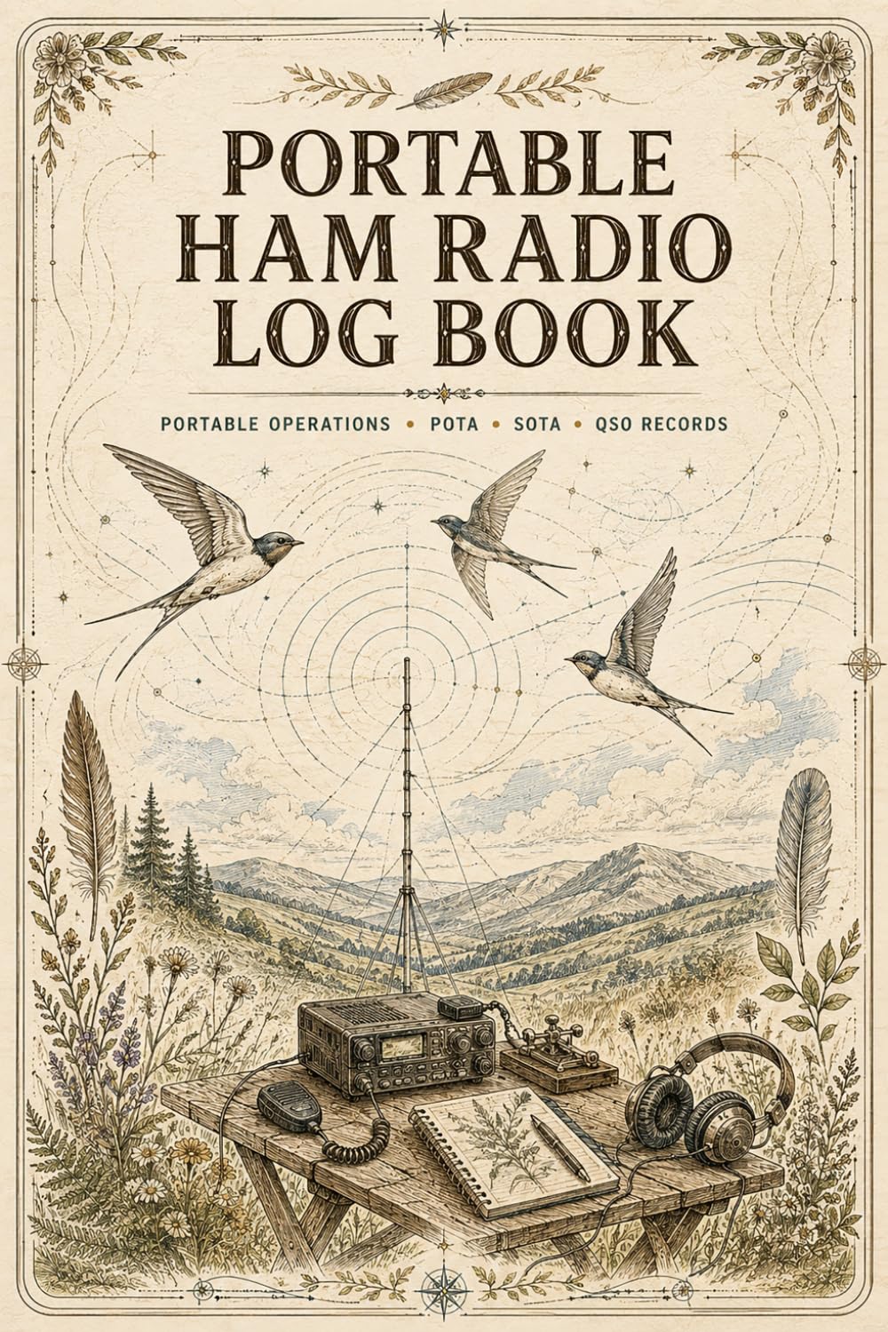 ler totalmente Portable Ham Radio Log Book: Compact Communication Journal for Field Operations, Portable Stations, Frequency Records and Contact Tracking