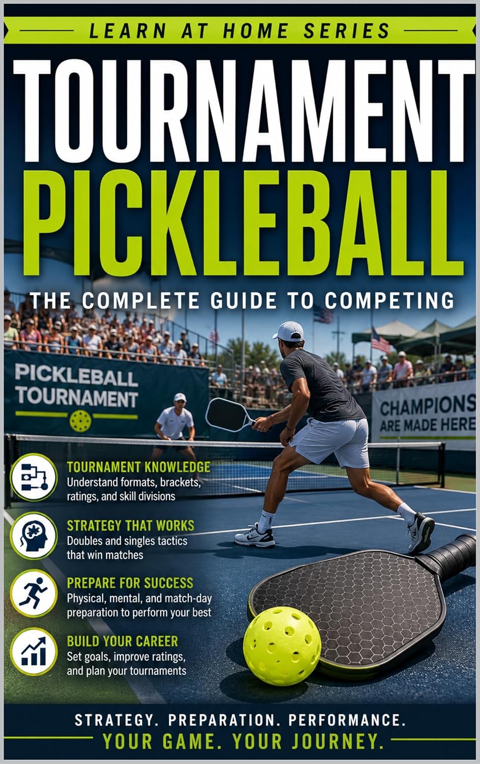 ler totalmente Tournament Pickleball: The Complete Guide to Competing (Learn at Home Book 7) (English Edition)