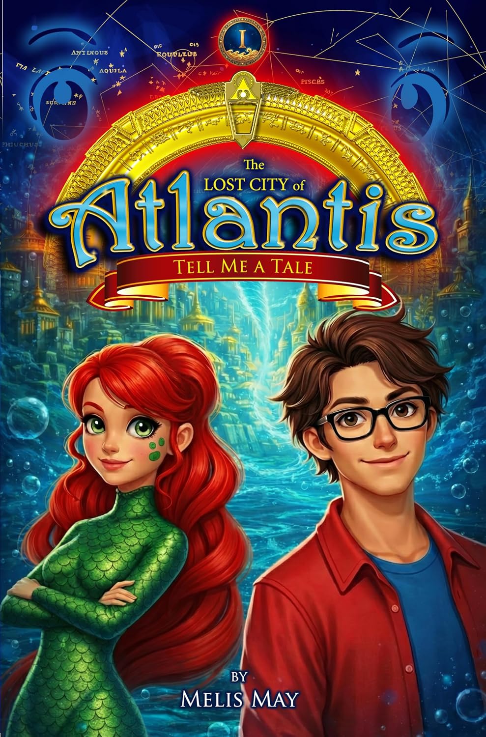 The Lost City of Atlantis / Book 1 of 13 - TELL ME A TALE: A Mythical Epic Underwater Fantasy Adventure for Ages 7–12 (English Edition)