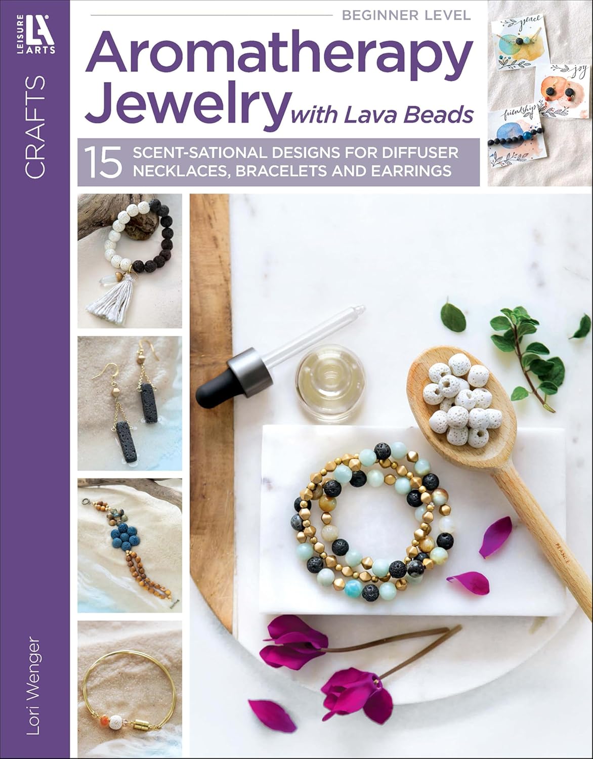ler totalmente Aromatherapy Jewelry with Lava Beads: 15 Scent-sational Designs for Diffuser Necklaces, Bracelets and Earrings (English Edition)