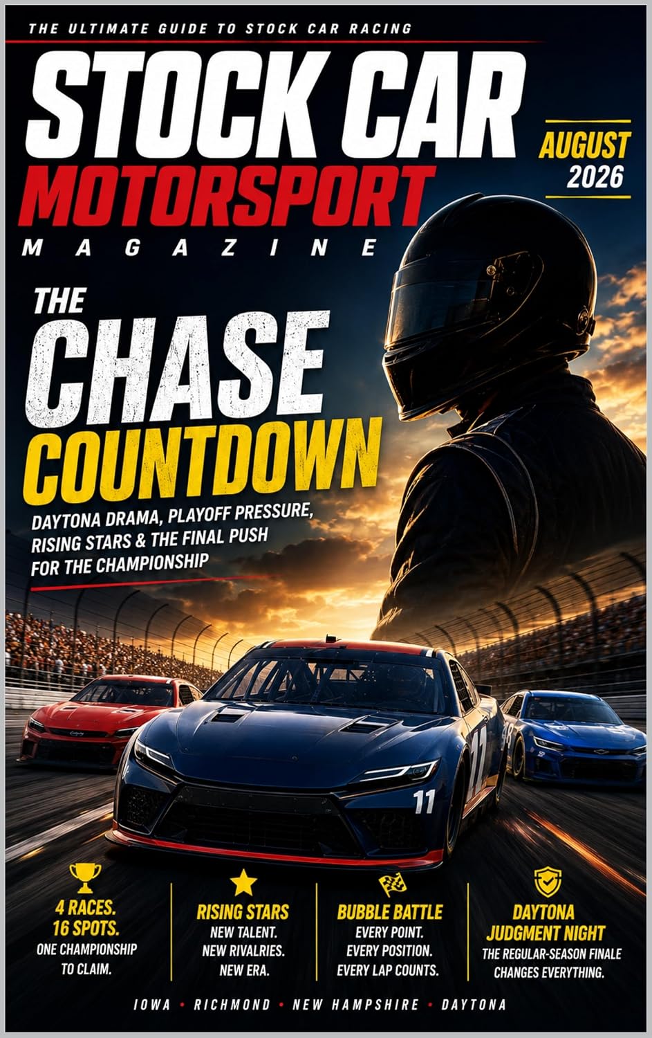 STOCK CAR AUGUST 2026 MOTORSPORT MAGAZINE: THE CHASE COUNTDOWN DAYTONA DRAMA, PLAYOFF PRESSURE, RISING STARS & THE FINAL PUSH FOR THE CHAMPIONSHIP (English Edition) baixar o livro de graça