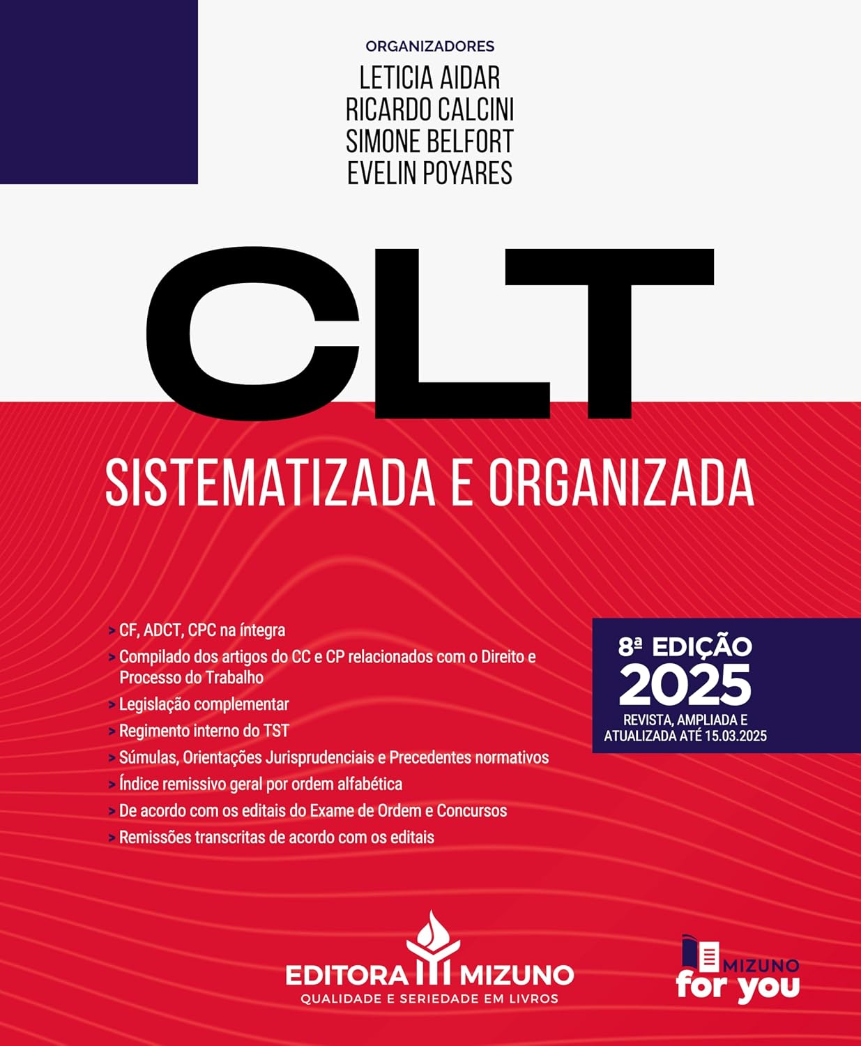 CLT Sistematizada e Organizada 8ª edição | 2025 baixar o livro de graça
