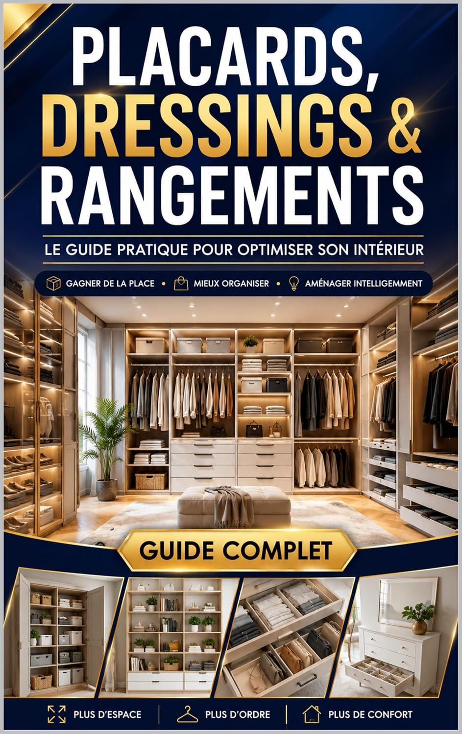 capítulo por capítulo baixar Placards, Dressings & Rangements: Le guide pratique pour optimiser son intérieur, gagner de la place et mieux organiser chaque pièce ! (French Edition)