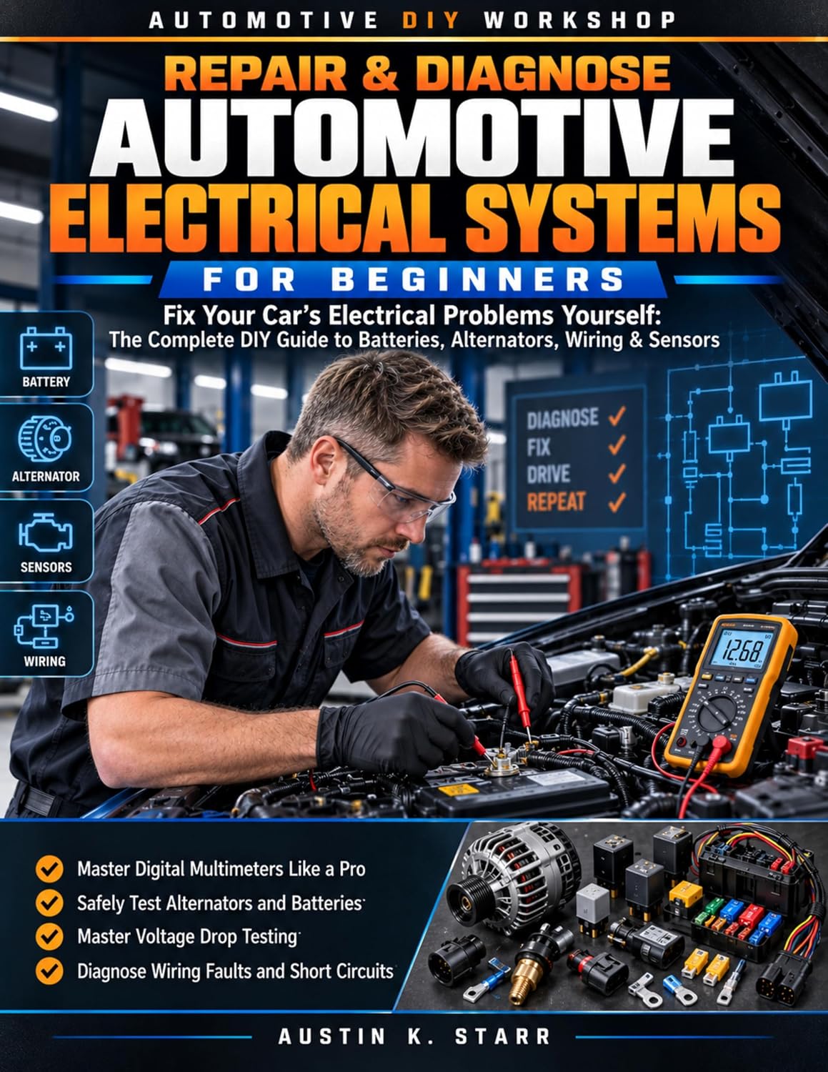 Repair & Diagnose Automotive Electrical Systems for Beginners: Fix Your Car's Electrical Problems Yourself: The Complete DIY Guide to Batteries, Alternators,... WIRING WORKSHOP Book 2) (English Edition) baixar o livro de graça