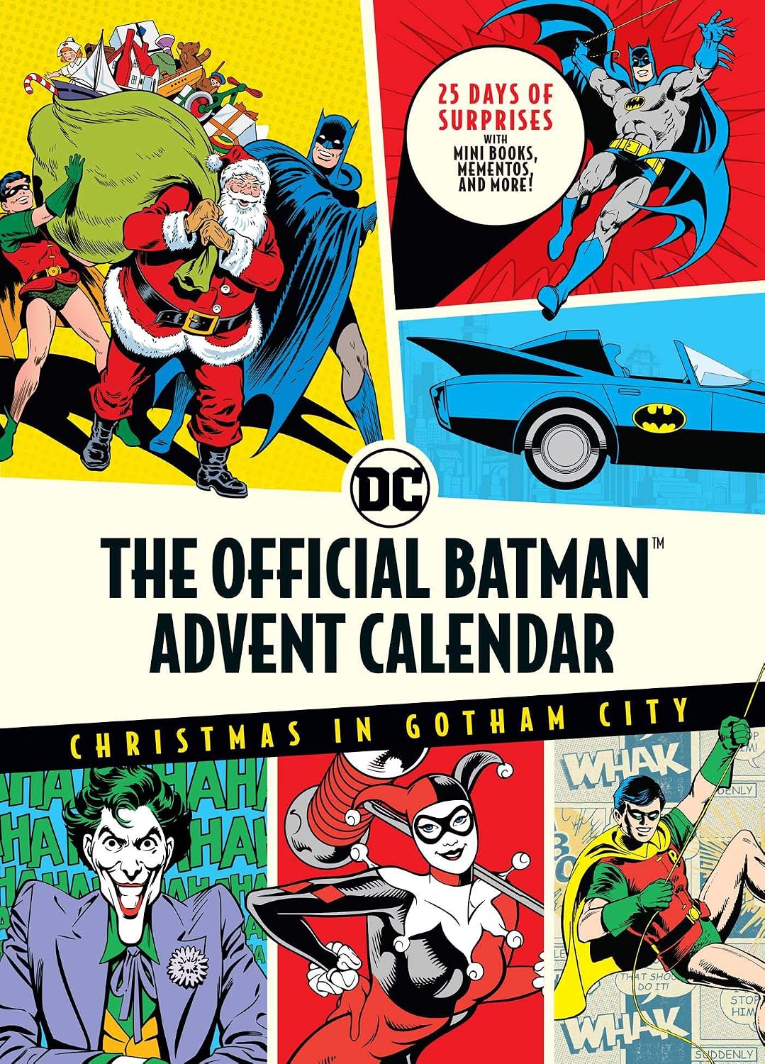 capítulo por capítulo baixar The Official Batman(tm) Advent Calendar: Christmas in Gotham City: 25 Days of Surprises with Mini Books, Mementos, and More! (Batman Books, Fun Holiday Advent Calendar, Super Hero Gifts)