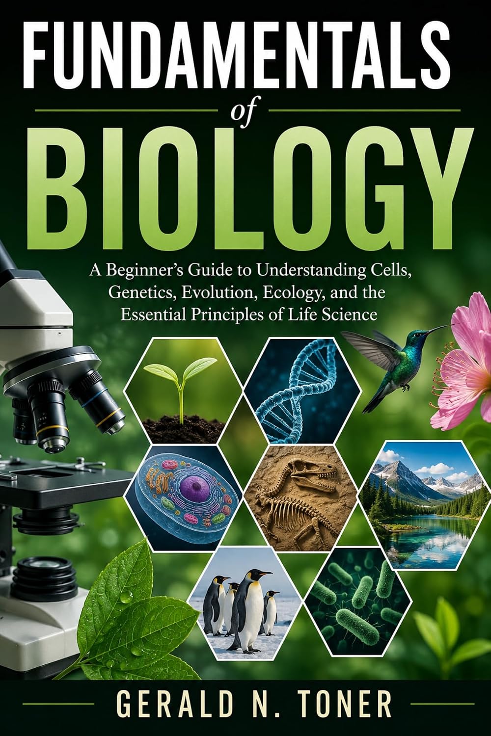 FUNDAMENTALS OF BIOLOGY: A Beginner's Guide to Understanding Cells, Genetics, Evolution, Ecology, and the Essential Principles of Life Science (English Edition)