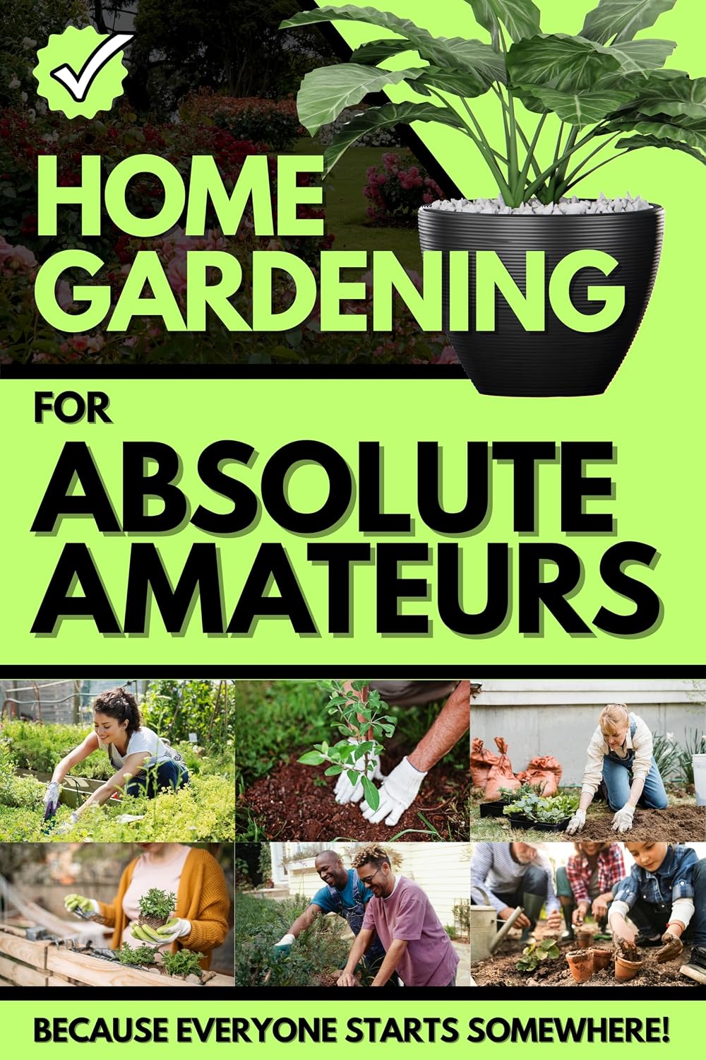 ler totalmente Home Gardening for Absolute Amateurs: A Beginner’s Guide to Growing Plants, Vegetables, and Flowers with Confidence (English Edition)