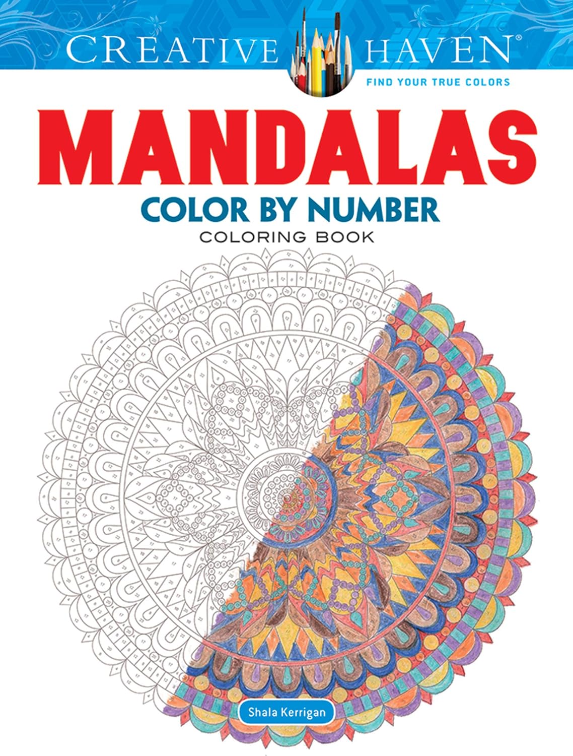 capítulo por capítulo baixar Creative Haven Mandalas Color by Number Coloring Book