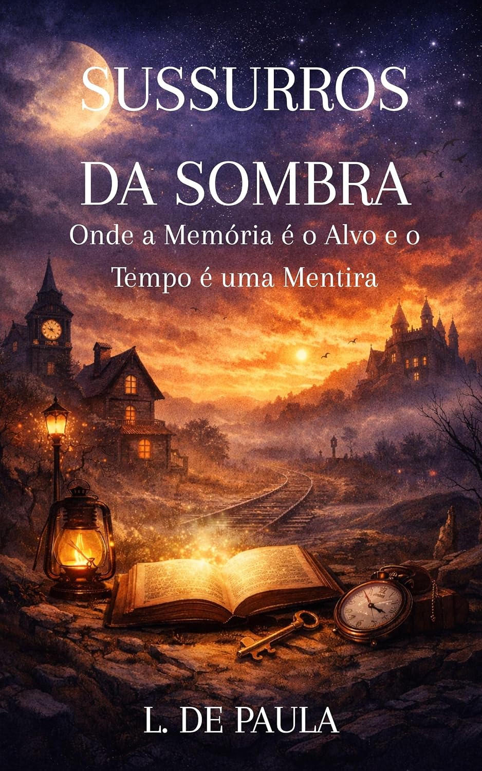 Sussurros da Sombra: Onde a Memória é o Alvo e o Tempo é uma Mentira (Arquivos da Sombra Livro 1)
