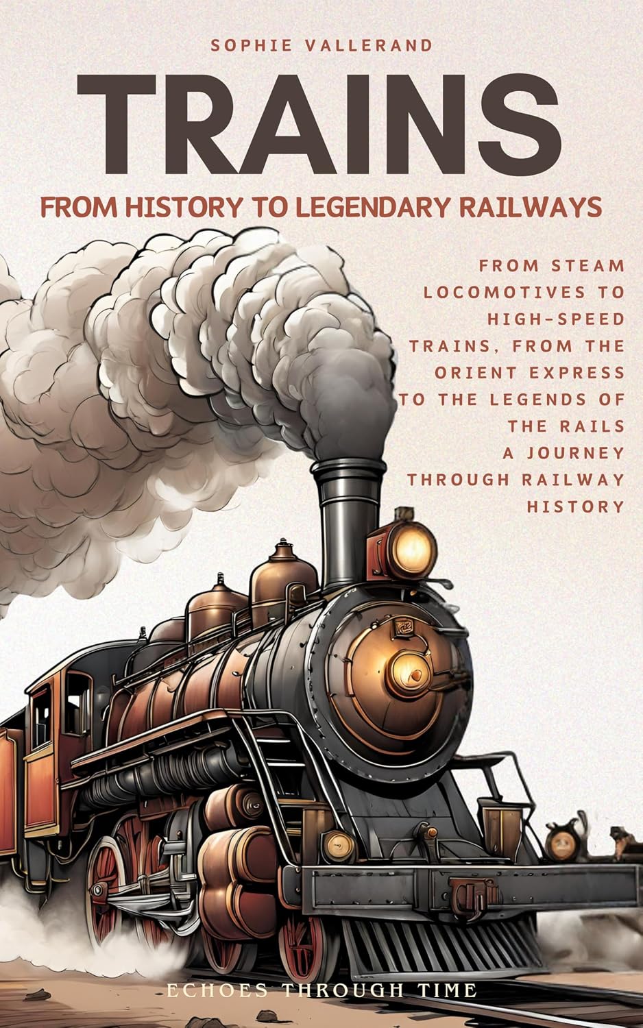 Trains: From History To Legendary Railways: From Steam Locomotives to High-Speed Trains, from the Orient Express to the Legends of the Rails, A Journey... (Echoes Through Time) (English Edition) baixar o livro de graça
