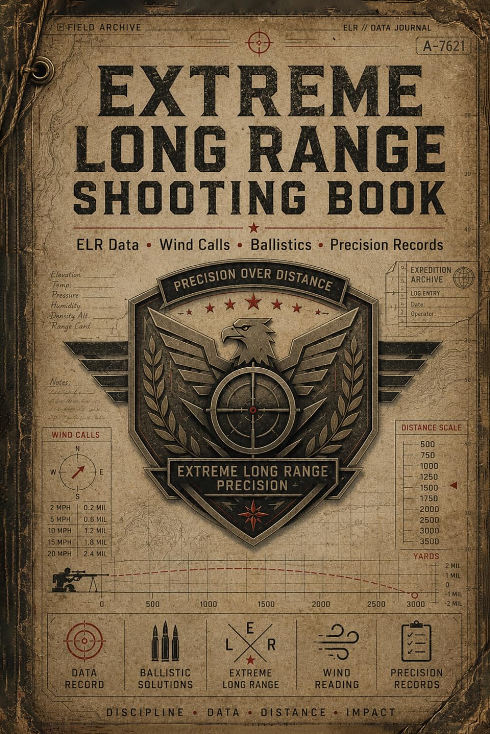 capítulo por capítulo baixar Extreme Long Range Shooting Book: Advanced Tracker for Ballistics, Environmental Conditions & Distance Accuracy