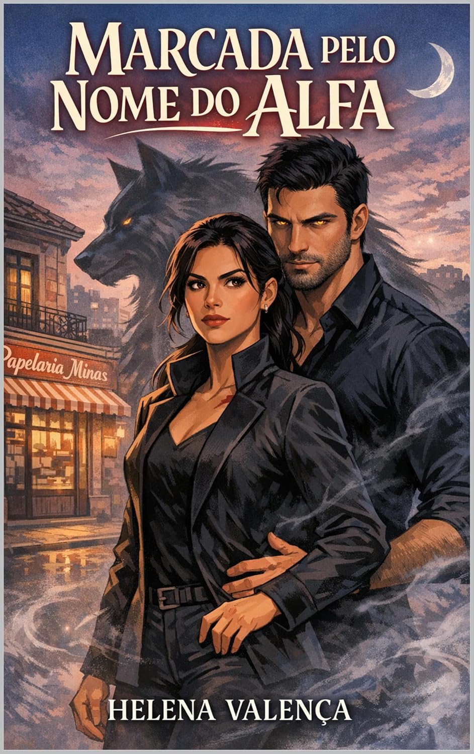 Marcada pelo Nome do Alfa: Um romance dark de lobisomem alfa com casamento por obrigação, pacto ancestral, desejo proibido e final feliz