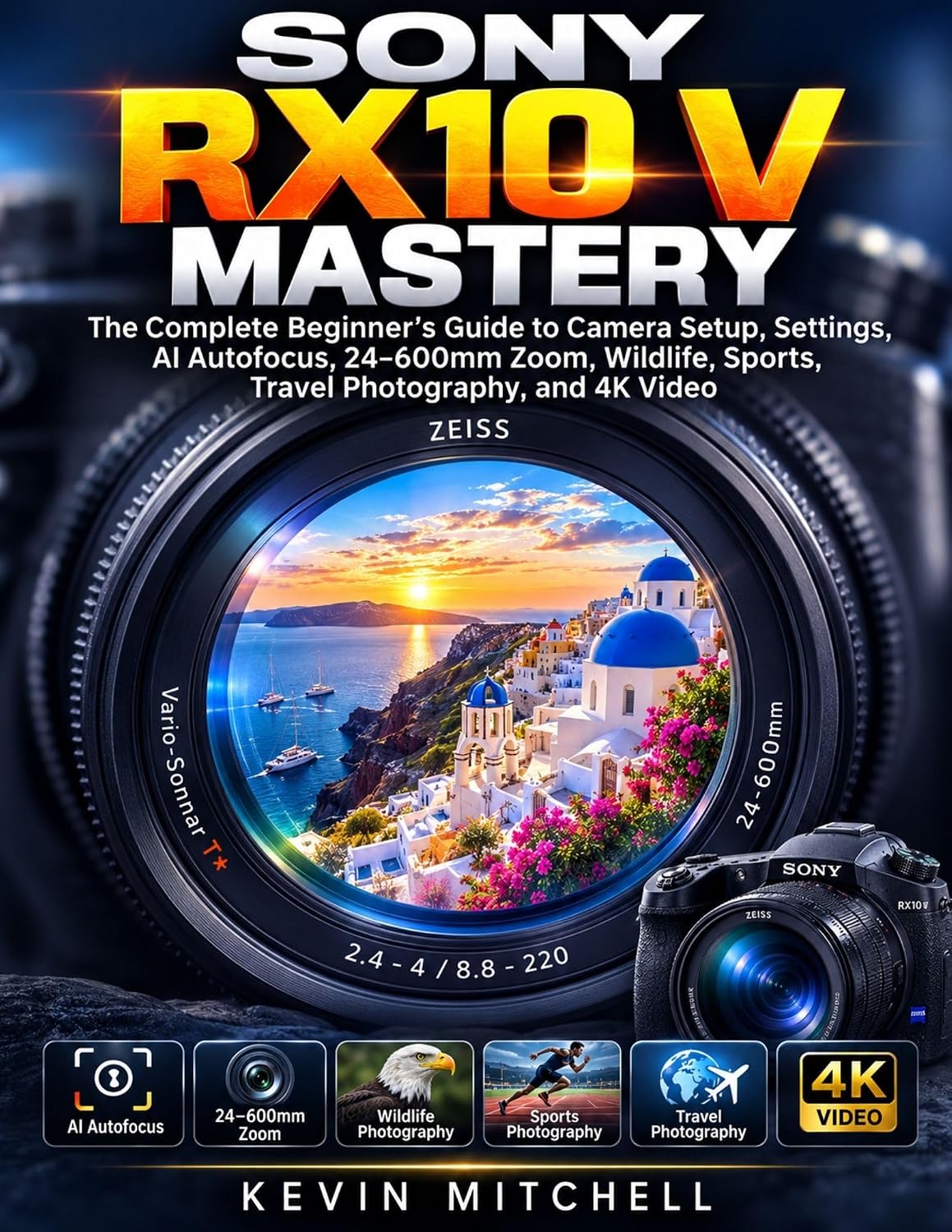 Sony RX10 V Mastery: The Complete Beginner’s Guide to Camera Setup, Settings, AI Autofocus, 24–600mm Zoom, Wildlife, Sports, Travel Photography, and 4K Video (English Edition) baixar o livro de graça