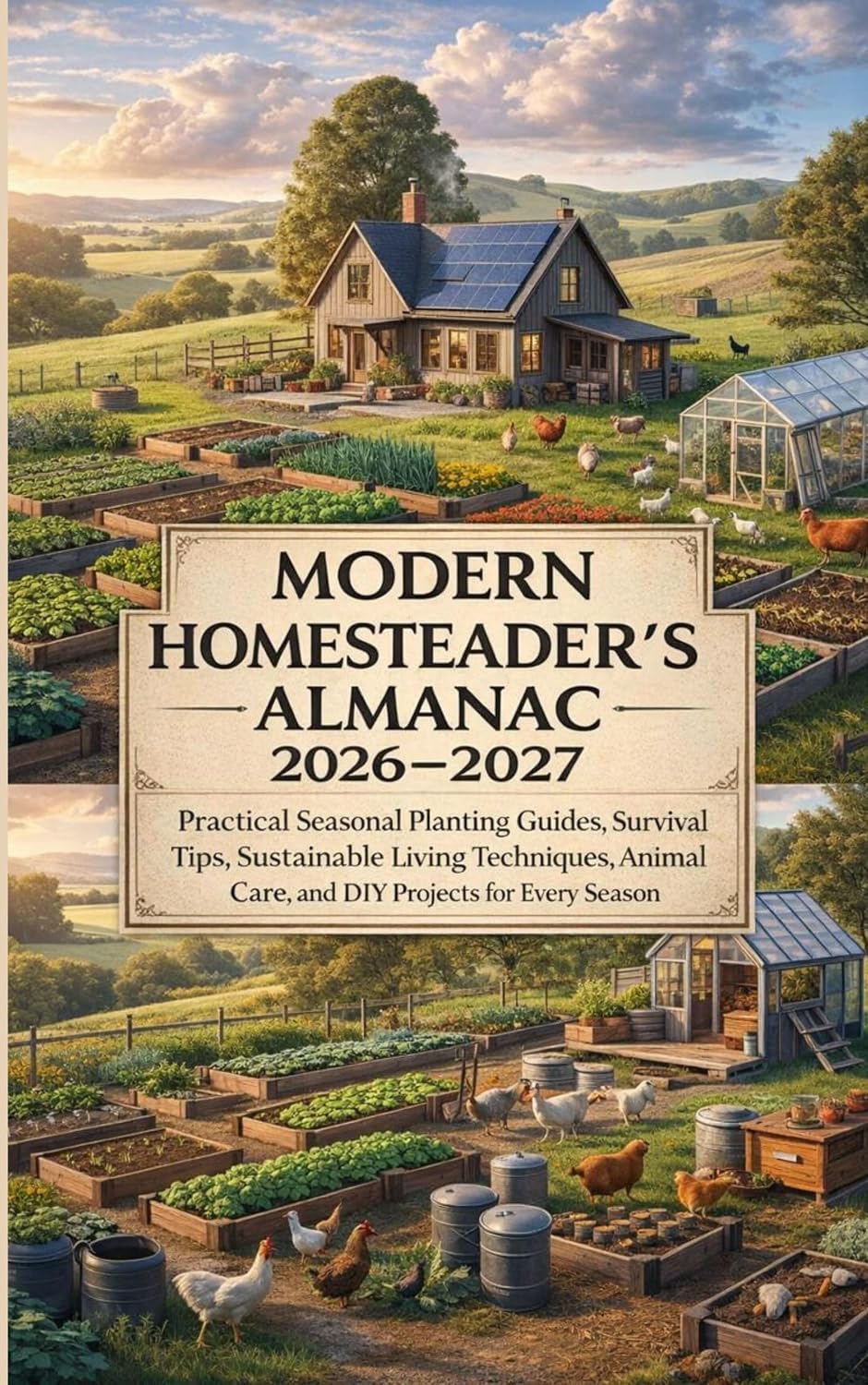 ler totalmente Modern Homesteader’s Almanac 2026–2027: Practical Seasonal Planting Guides, Survival Tips, Sustainable Living Techniques, Animal Care, and DIY Projects for Every Season (English Edition)