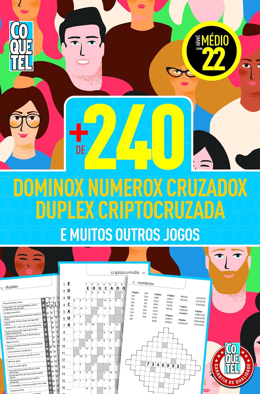 Livro Coquetel Mais de 240 Especiais Nível Médio Ed 22 baixar o livro de graça