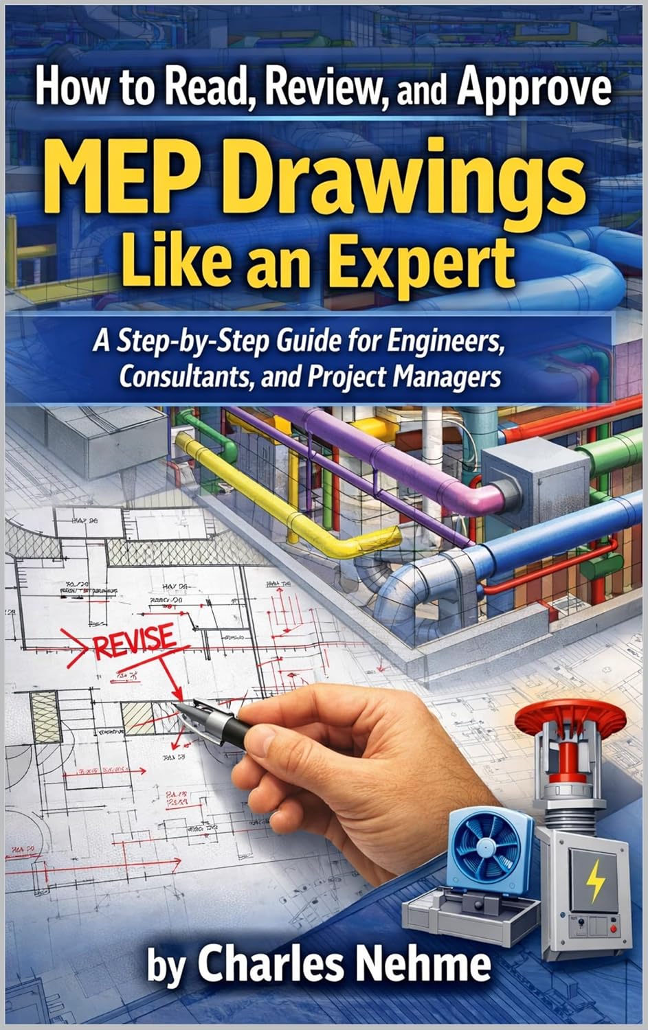How to Read, Review, and Approve MEP Drawings Like an Expert: A Step-by-Step Guide for Engineers, Consultants, and Project Managers (English Edition)