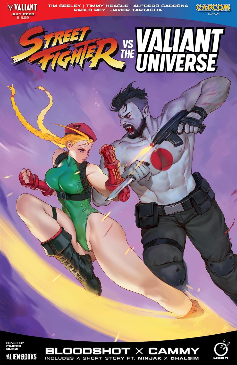 Street Fighter vs. The Valiant Universe Special (English Edition)