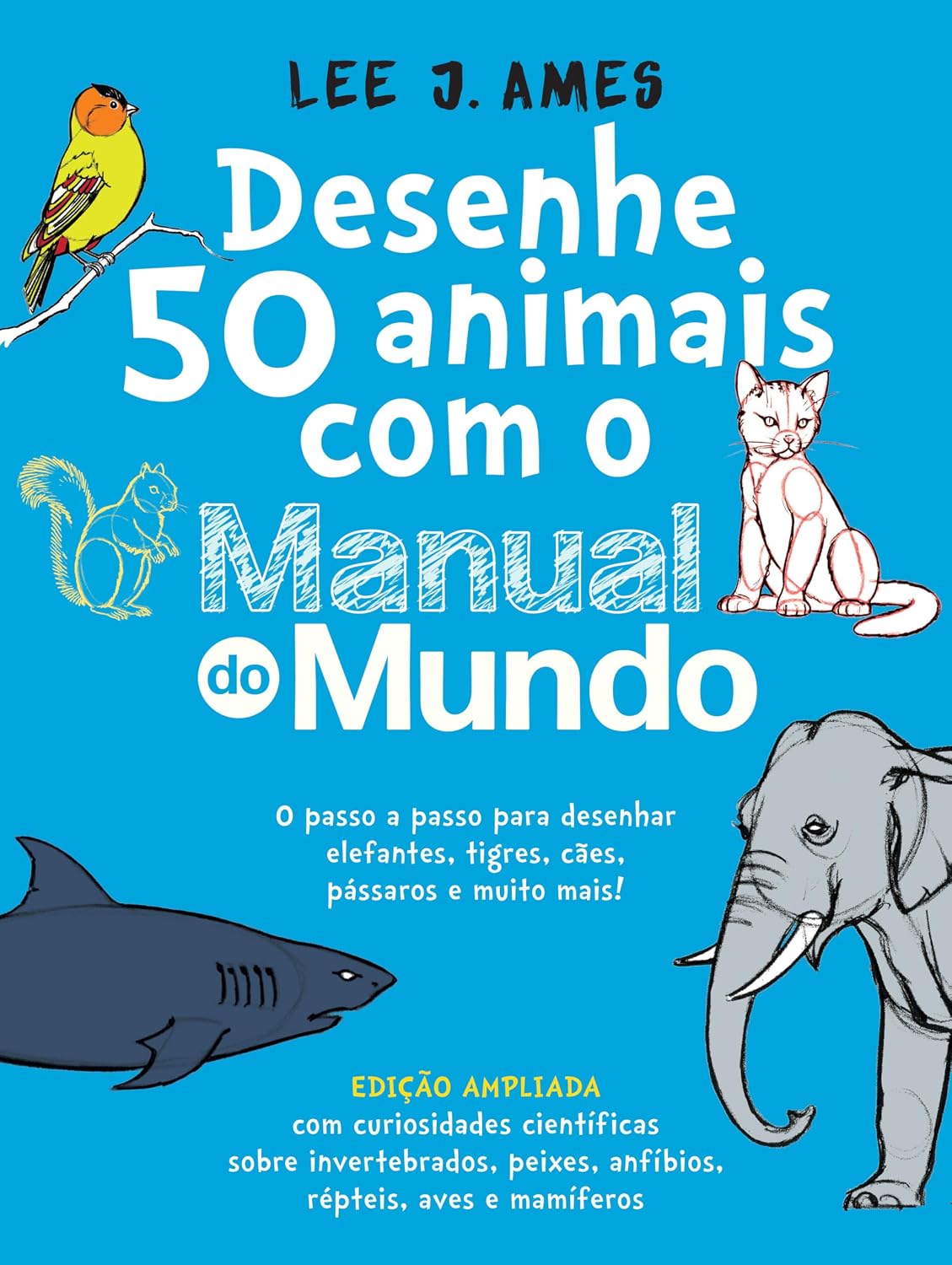 ler totalmente Desenhe 50 animais com o Manual do Mundo - Edição ampliada