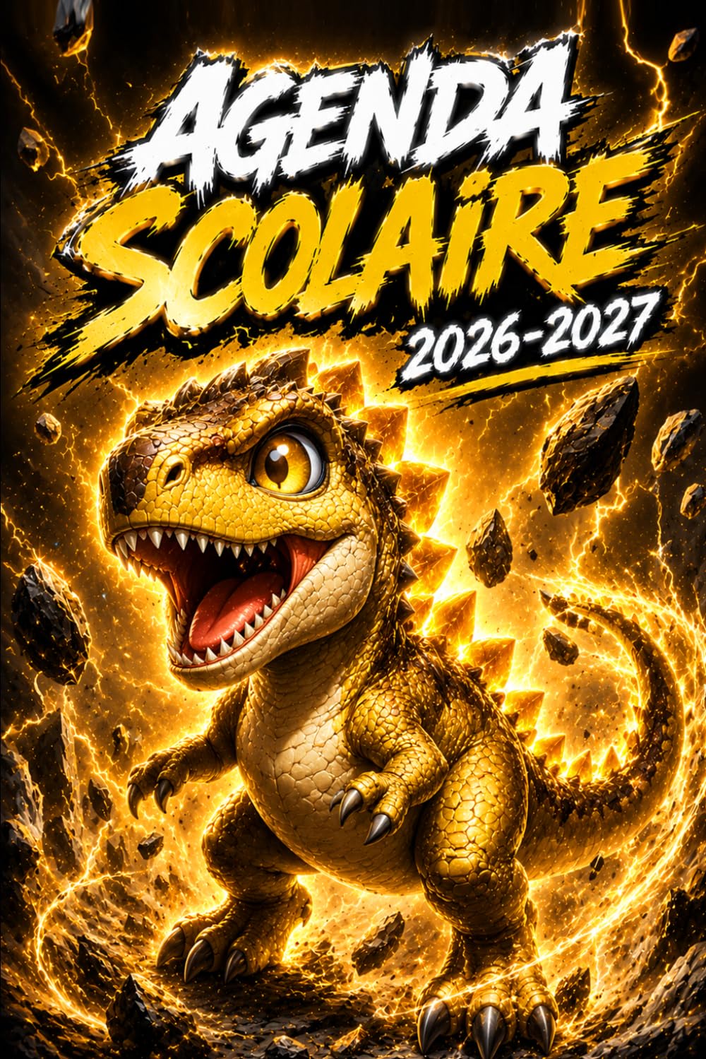 capítulo por capítulo baixar Agenda Scolaire 2026-2027 Dinosaure: Prenez le contrôle de votre temps et avancez sereinement vers vos objectifs grâce à notre Planificateur Quotidien... Garçon | couverture animaux (French Edition)