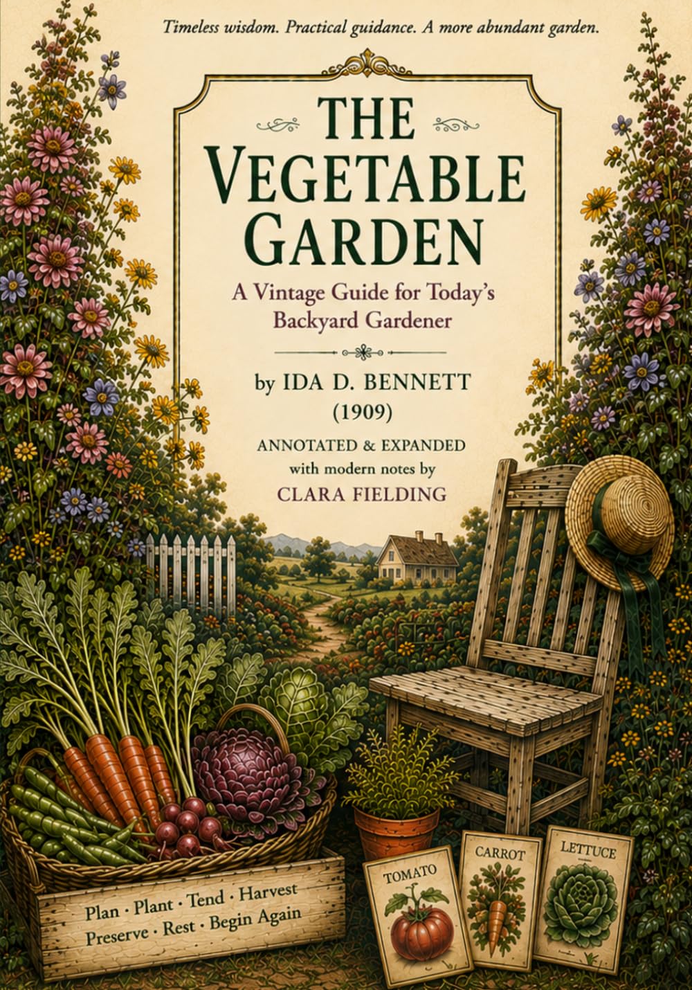 ler totalmente The Vegetable Garden: A Vintage Guide to Growing, Harvesting & Keeping Your Own Food