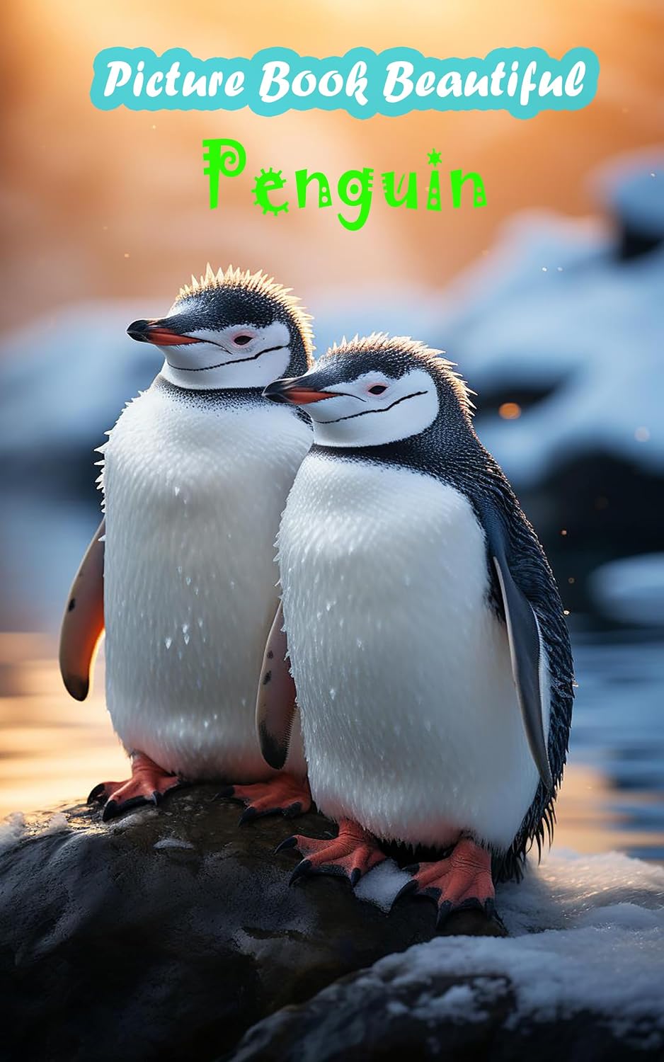 ler totalmente Penguin Reverie: Captivating Antarctic Beauty: Penguins in Contemplation, Reflecting the Serenity of Antarctic Wilderness (English Edition)