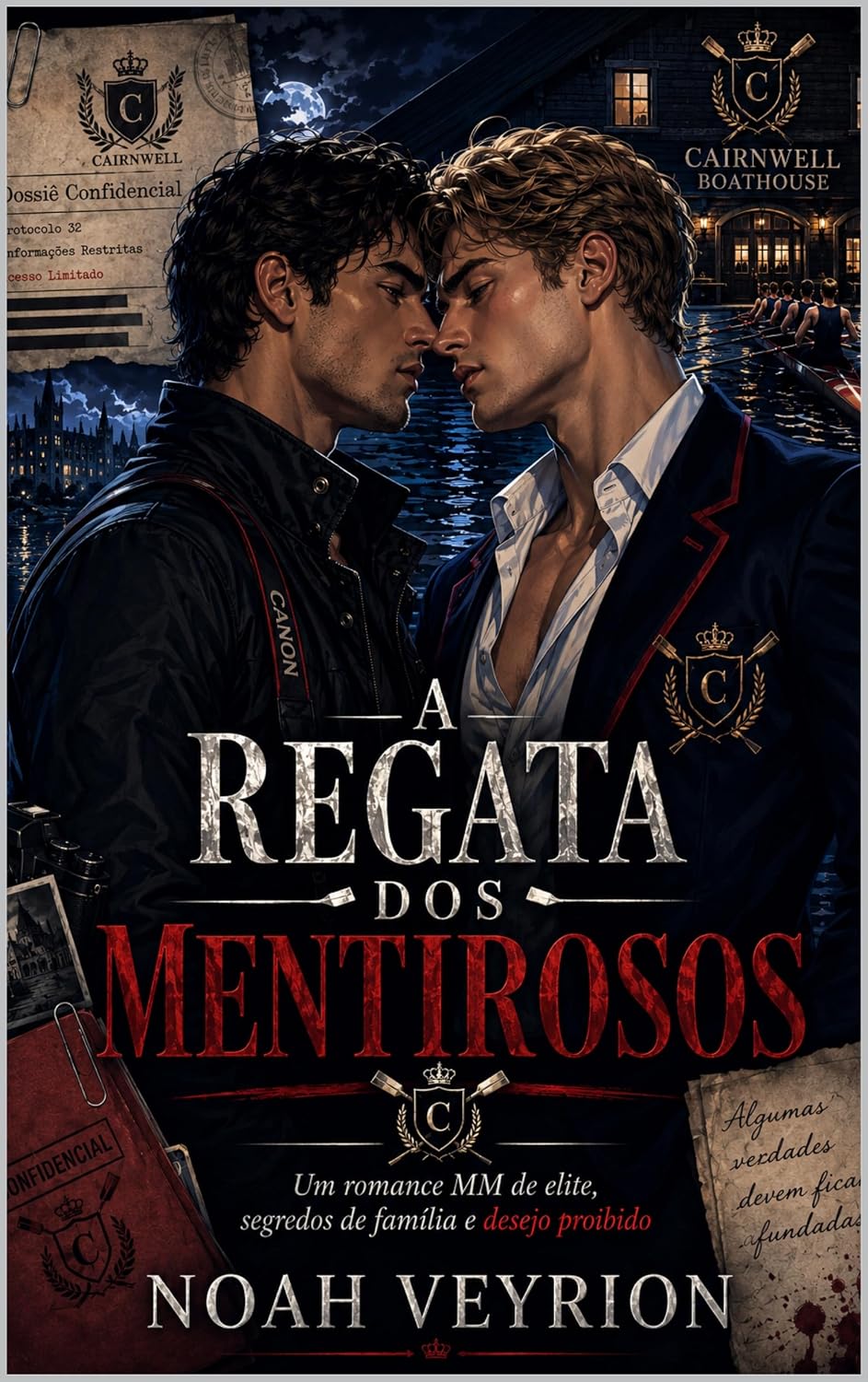 ler totalmente A Regata dos Mentirosos: Um Romance MM de Elite, Rivais Proibidos e Segredos de Família
