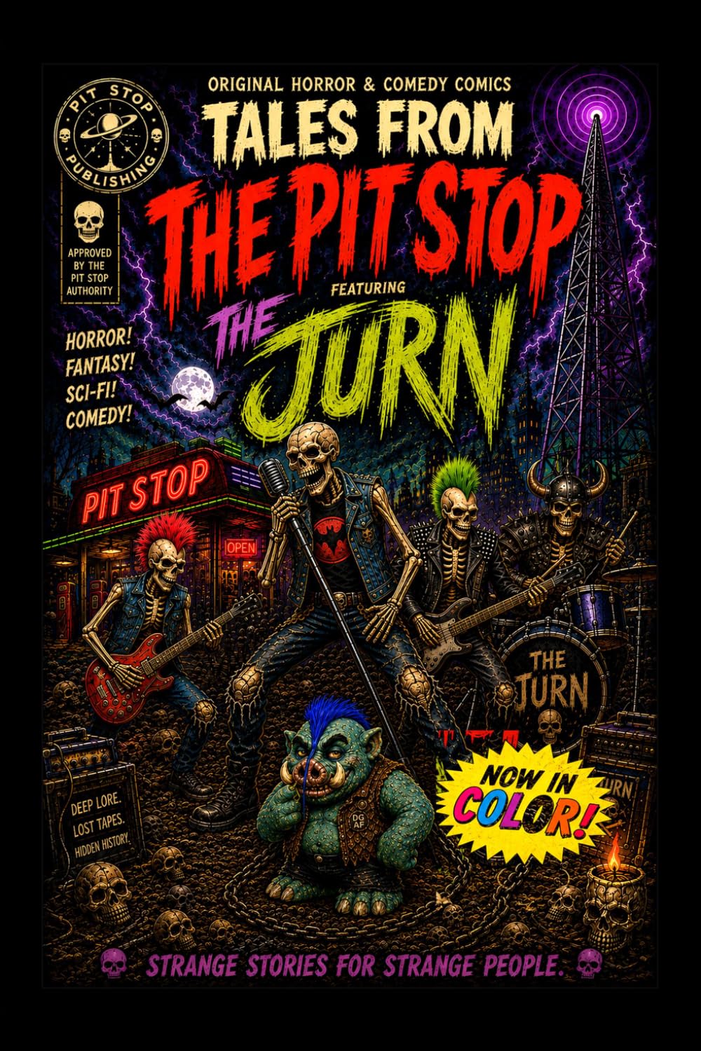 Tales From The Pit Stop: Featuring The JURN — Now in Color
