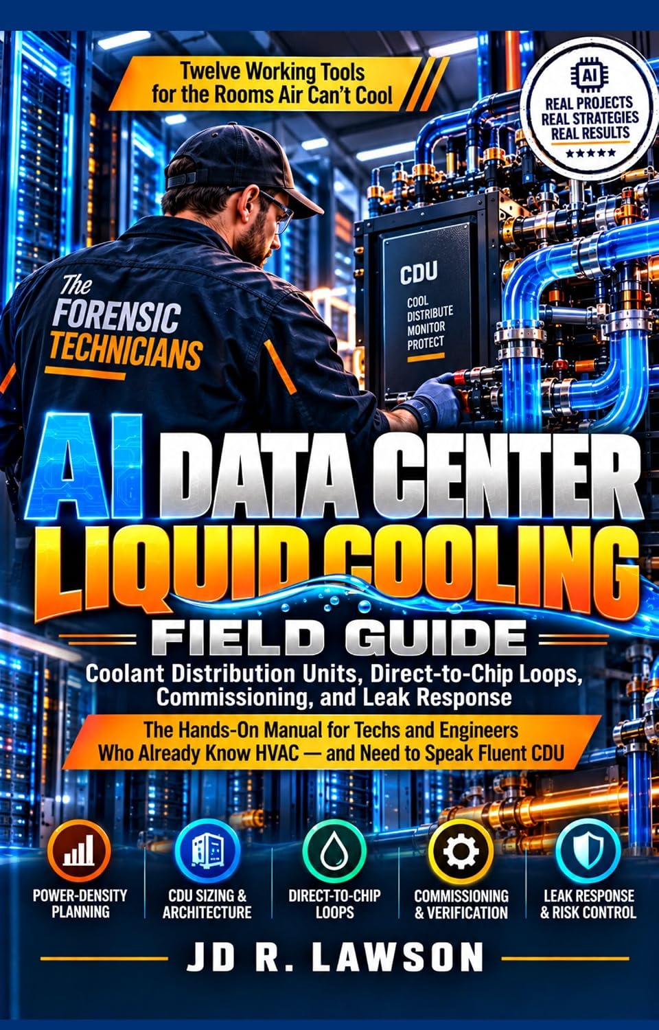 AI Data Center Liquid Cooling Field Guide: Coolant Distribution Unit (CDU) Selection, Direct-to-Chip Loops, Commissioning, and Leak Response (HVAC Field Mastery Series) (English Edition) baixar livro de graça
