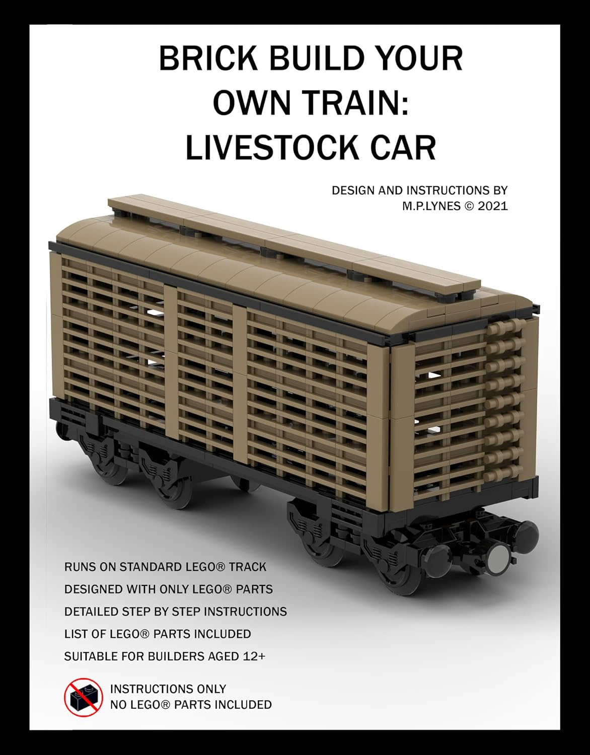 BRICK BUILD YOUR OWN TRAIN: LIVESTOCK CAR (English Edition) baixar o livro de graça