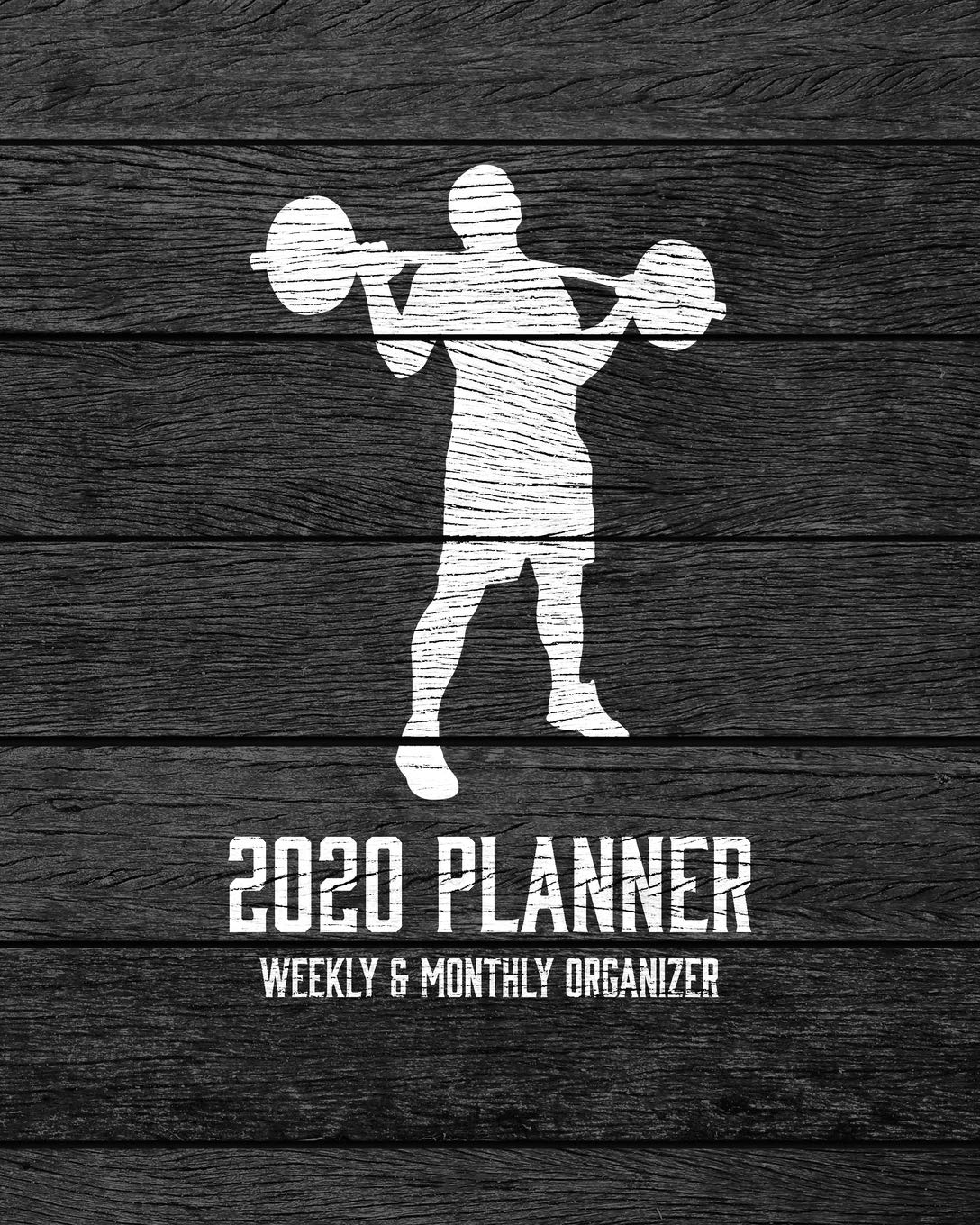 capítulo por capítulo baixar 2020 Planner Weekly and Monthly Organizer: Weight Lifting Dark Wood Vintage Rustic Theme - Calendar Views with 130 Inspirational Quotes - Jan 1st 2020 to Dec 30th 2020 - Holidays Included