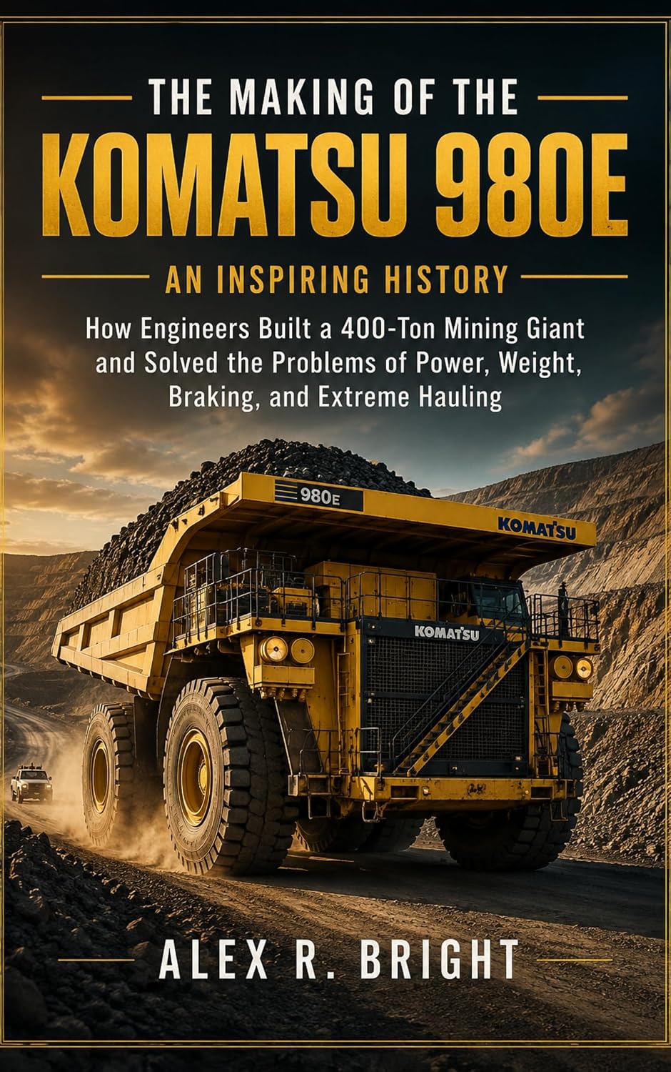 ler totalmente THE MAKING OF KOMATSU 980E AN INSPIRING HISTORY: How Engineers Built a 400-Ton Mining Giant and Solved the Problems of Power, Weight, Braking, and Extreme... NEW EVERYDAY Book 38) (English Edition)