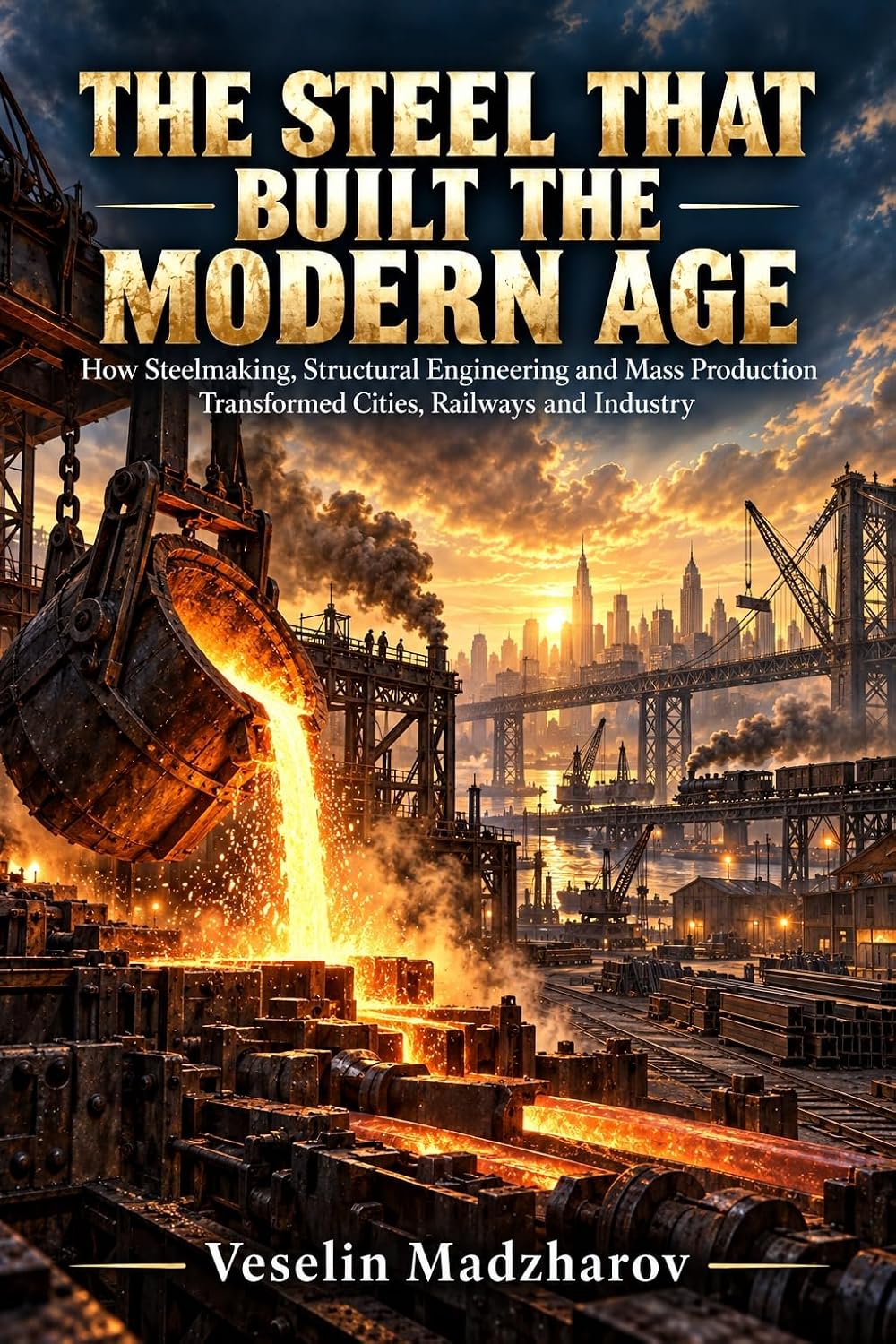 ler totalmente THE STEEL THAT BUILT THE MODERN AGE: How Steelmaking, Structural Engineering and Mass Production Transformed Cities, Railways and Industry (THE HIDDEN... OF MODERN LIFE Book 8) (English Edition)