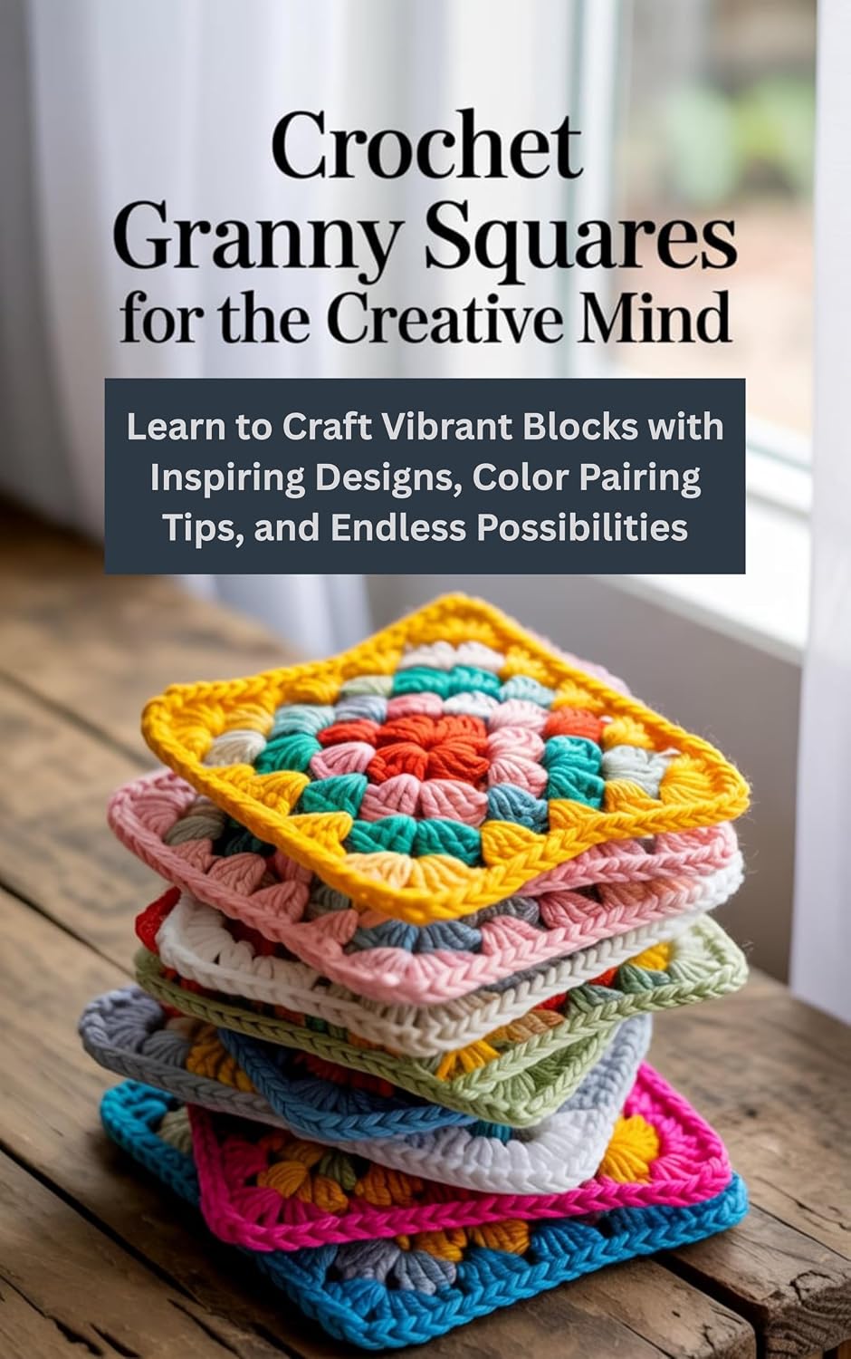ler totalmente Crochet Granny Squares for the Creative Mind: Learn to Craft Vibrant Blocks with Inspiring Designs, Color Pairing Tips, and Endless Possibilities (English Edition)