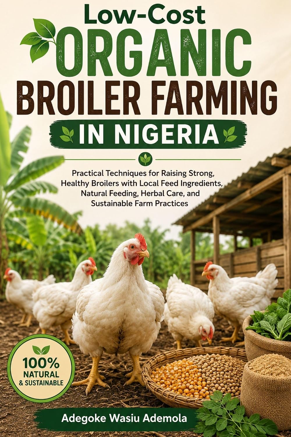 ler totalmente LOW-COST ORGANIC BROILER FARMING IN NIGERIA: Practical Techniques for Raising Strong, Healthy Broilers with Local Feed Ingredients, Natural Feeding, Herbal... Sustainable Farm Practices (English Edition)