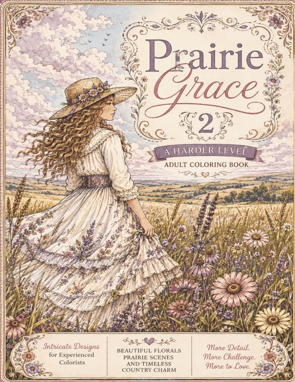 capítulo por capítulo baixar Prairie Grace 2: A Harder-Level Adult Coloring Book