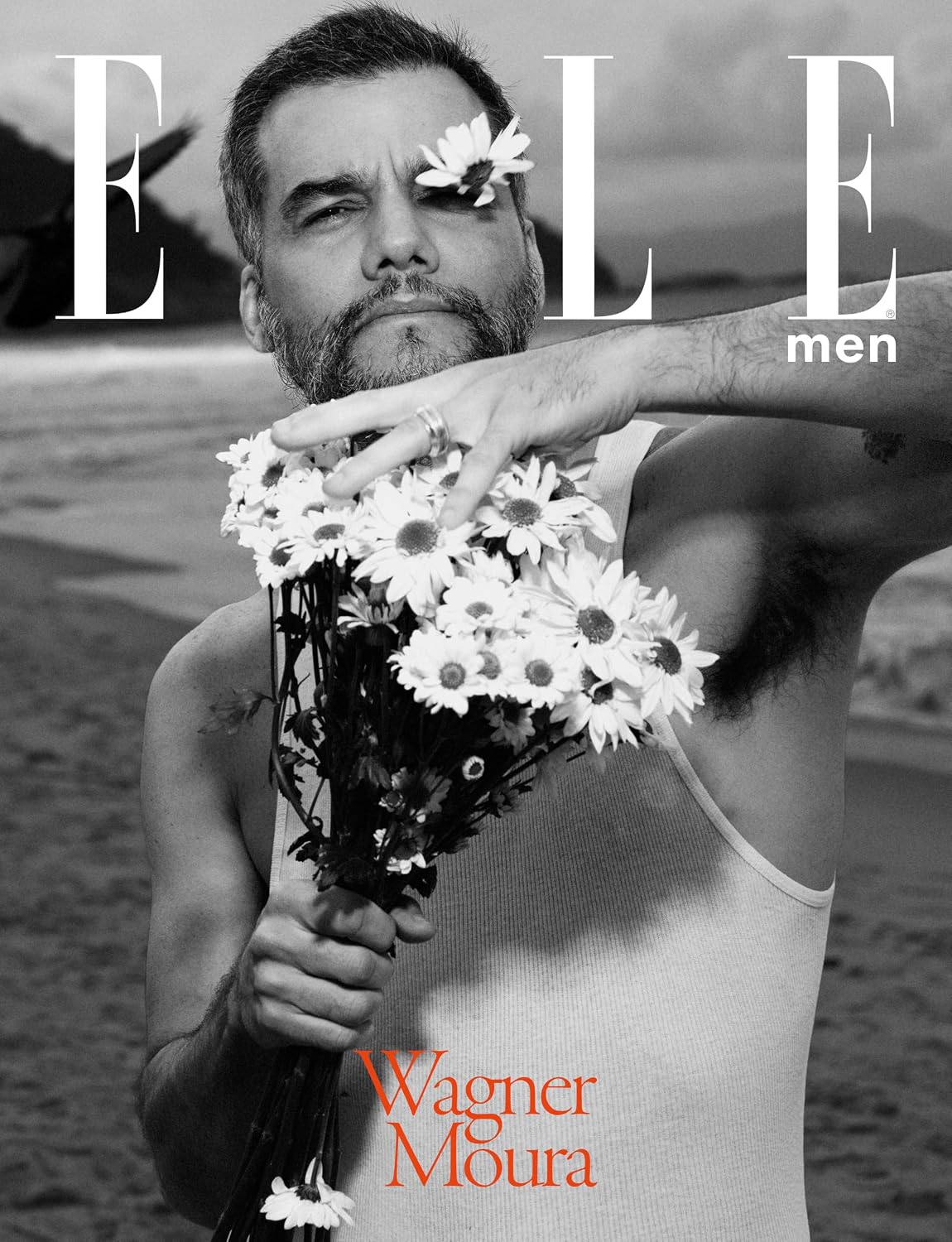 ler totalmente ELLE Men Vol. 5: Capa 04 - Wagner Moura: 4