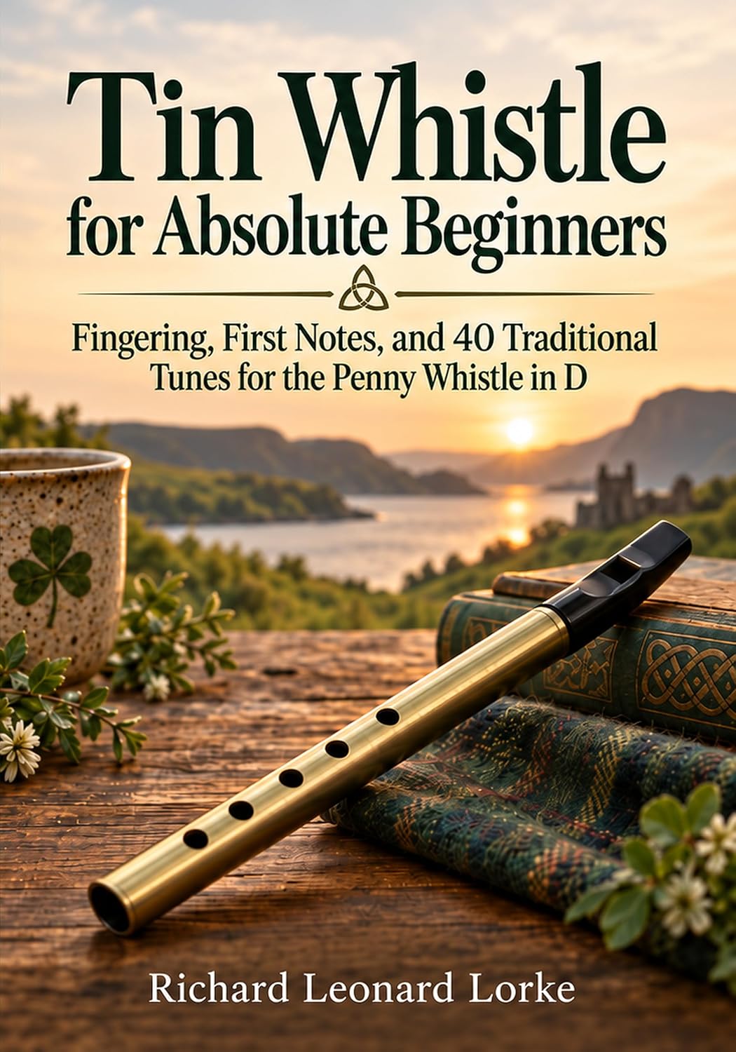 Tin Whistle for Absolute Beginners: Fingering, First Notes, and 40 Traditional Tunes for the Penny Whistle in D (English Edition) baixar o livro de graça