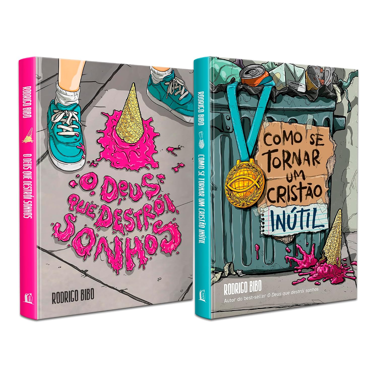 Coleção Rodrigo Bibo (O Deus que destrói sonhos e Como se tornar um cristão inútil) baixar livro de graça