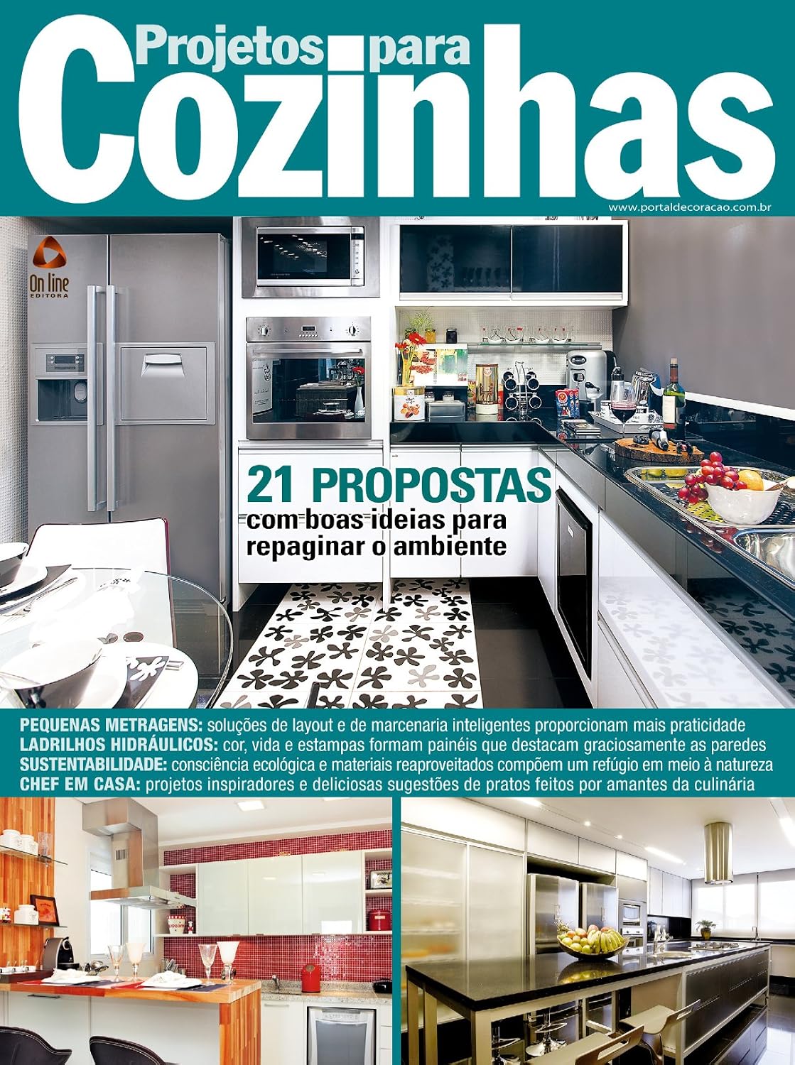 ler totalmente Projetos para Cozinhas 15