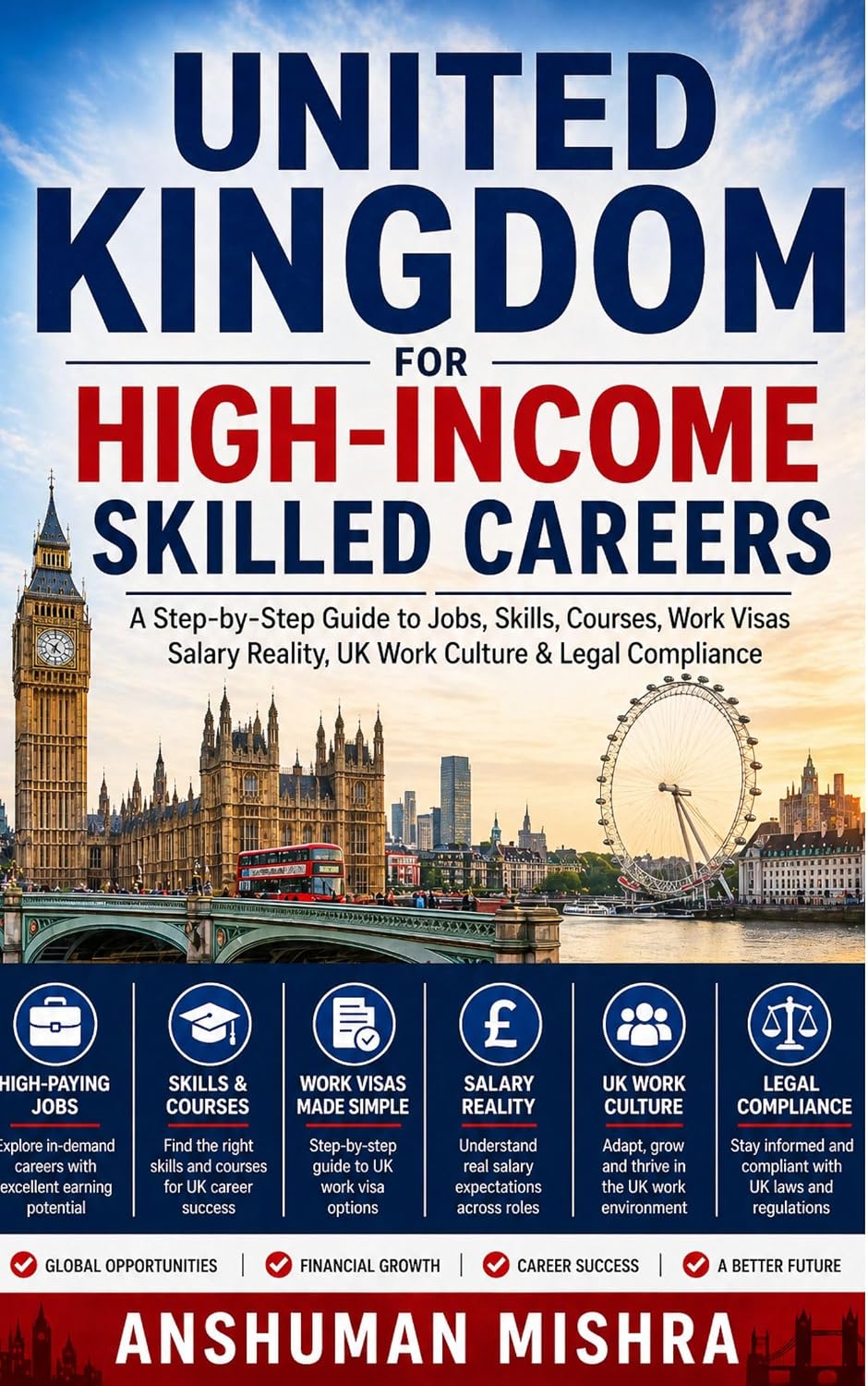 United Kingdom for High-Income Skilled Careers: A Step-by-Step Guide to Jobs, Skills, Courses, Work Visas Salary Reality, UK Work Culture & Legal Compliance... Blueprint Series Book 5) (English Edition) baixar o livro de graça