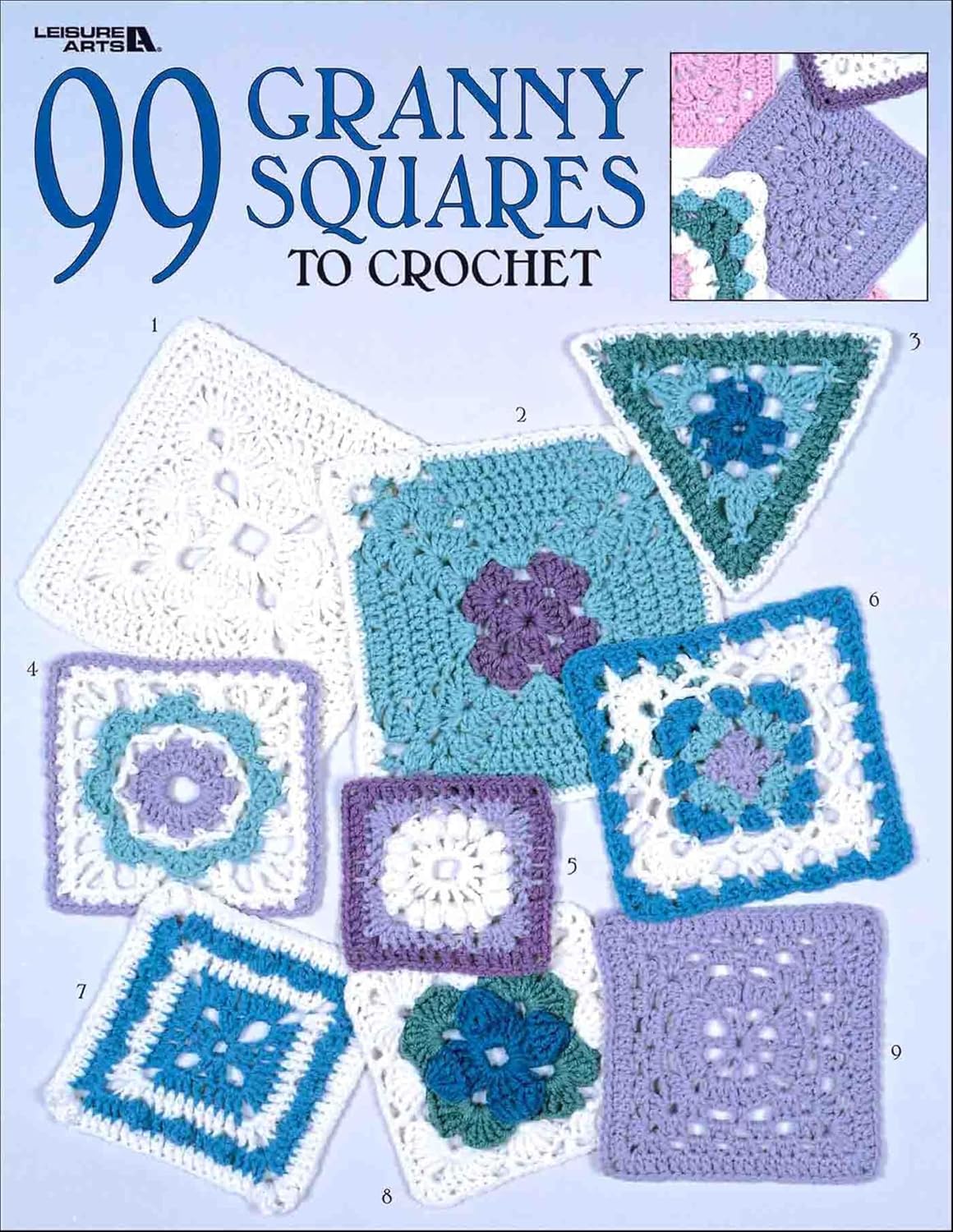 ler totalmente 99 Granny Squares to Crochet (English Edition)