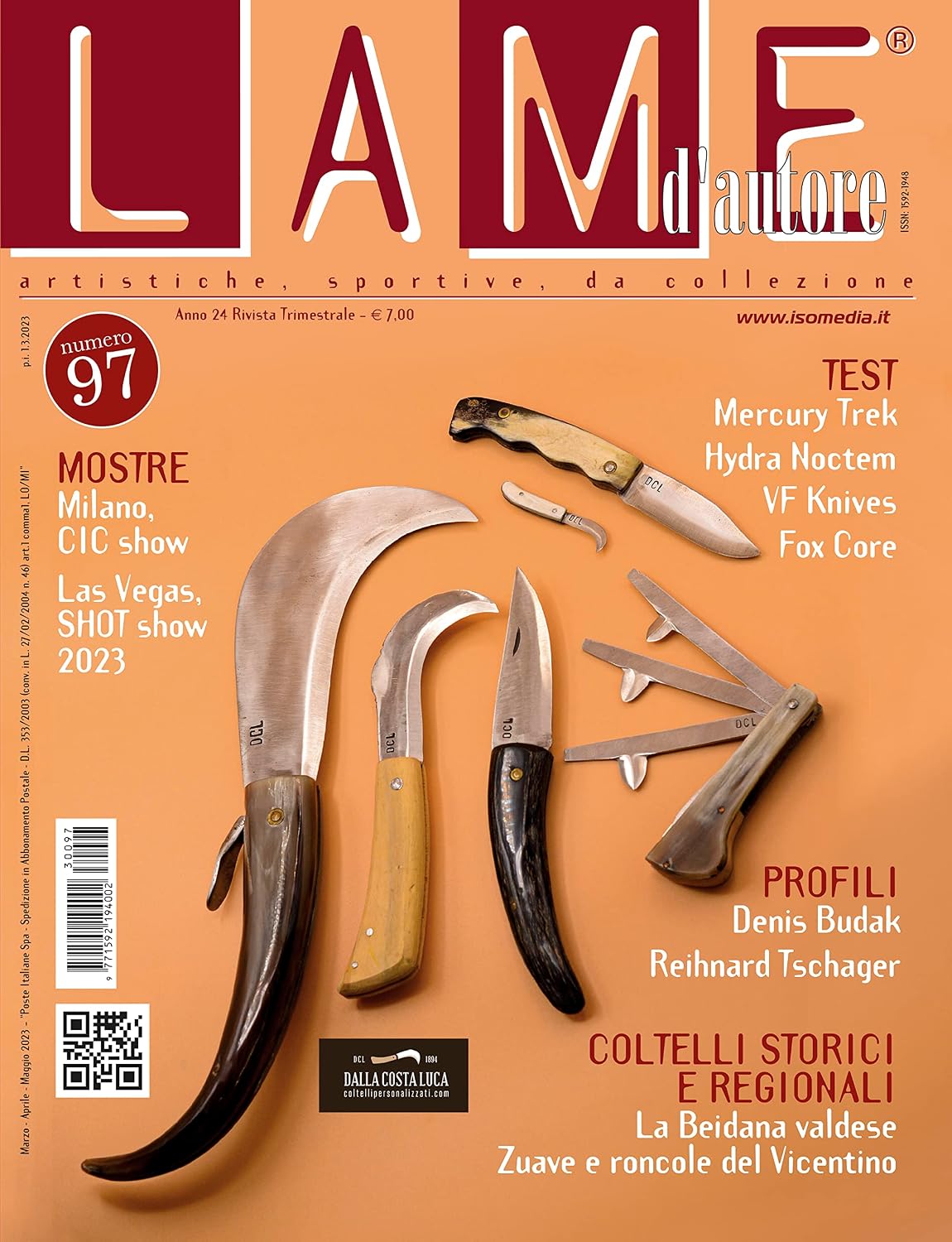 Lame d'autore n. 97: artistiche, sportive, da collezione (Lame d'autore - edizione italiana) (Italian Edition) baixar o livro de graça