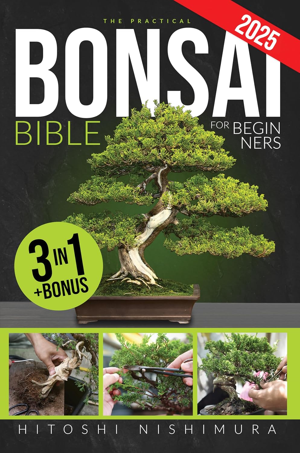 ler totalmente The Practical Bonsai Bible for Beginners: Discover All the Secrets of This Ancient Asian Art to Grow and Take Care of Everlasting Bonsai (English Edition)