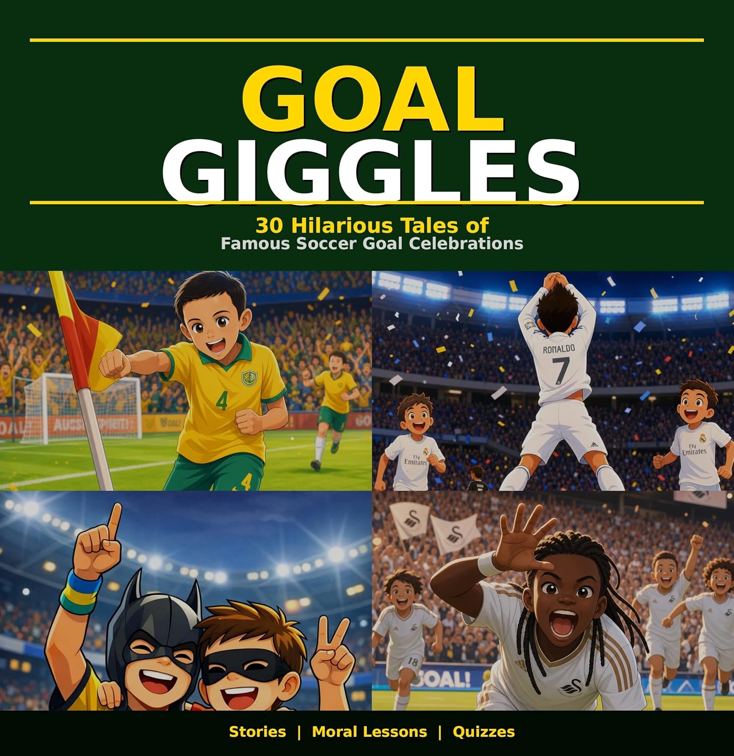 capítulo por capítulo baixar Goal Giggles: 30 Hilarious Tales of Famous Soccer Goal Celebrations (English Edition)
