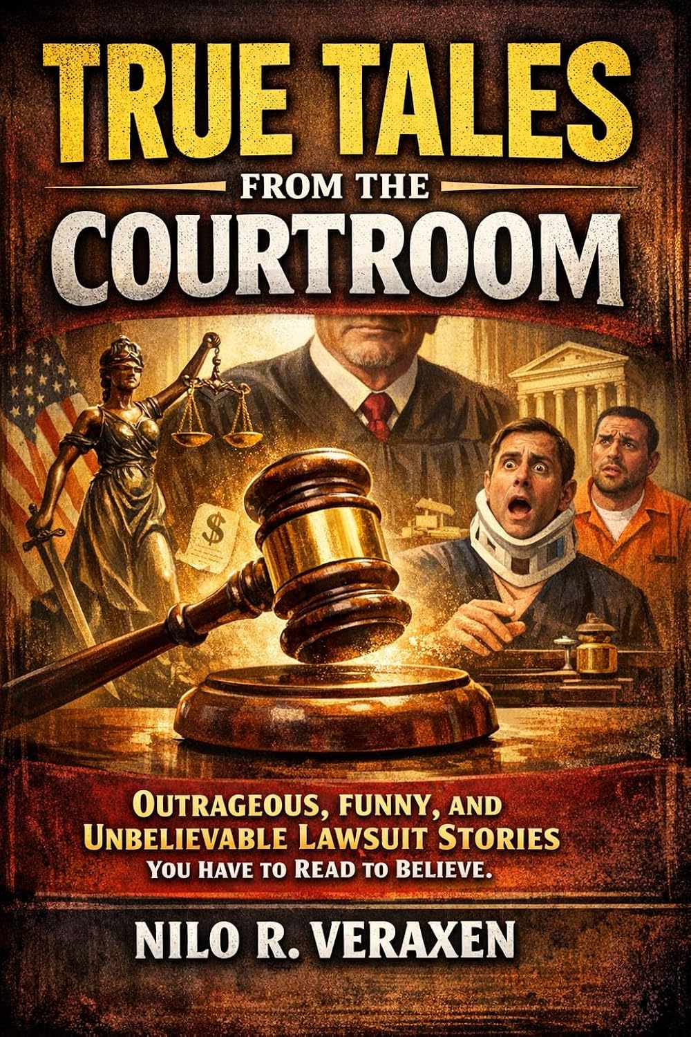 ler totalmente TRUE TALES FROM THE COURTROOM: Outrageous, Funny, And Unbelievable Lawsuit Stories You Have To Read To Believe. (English Edition)