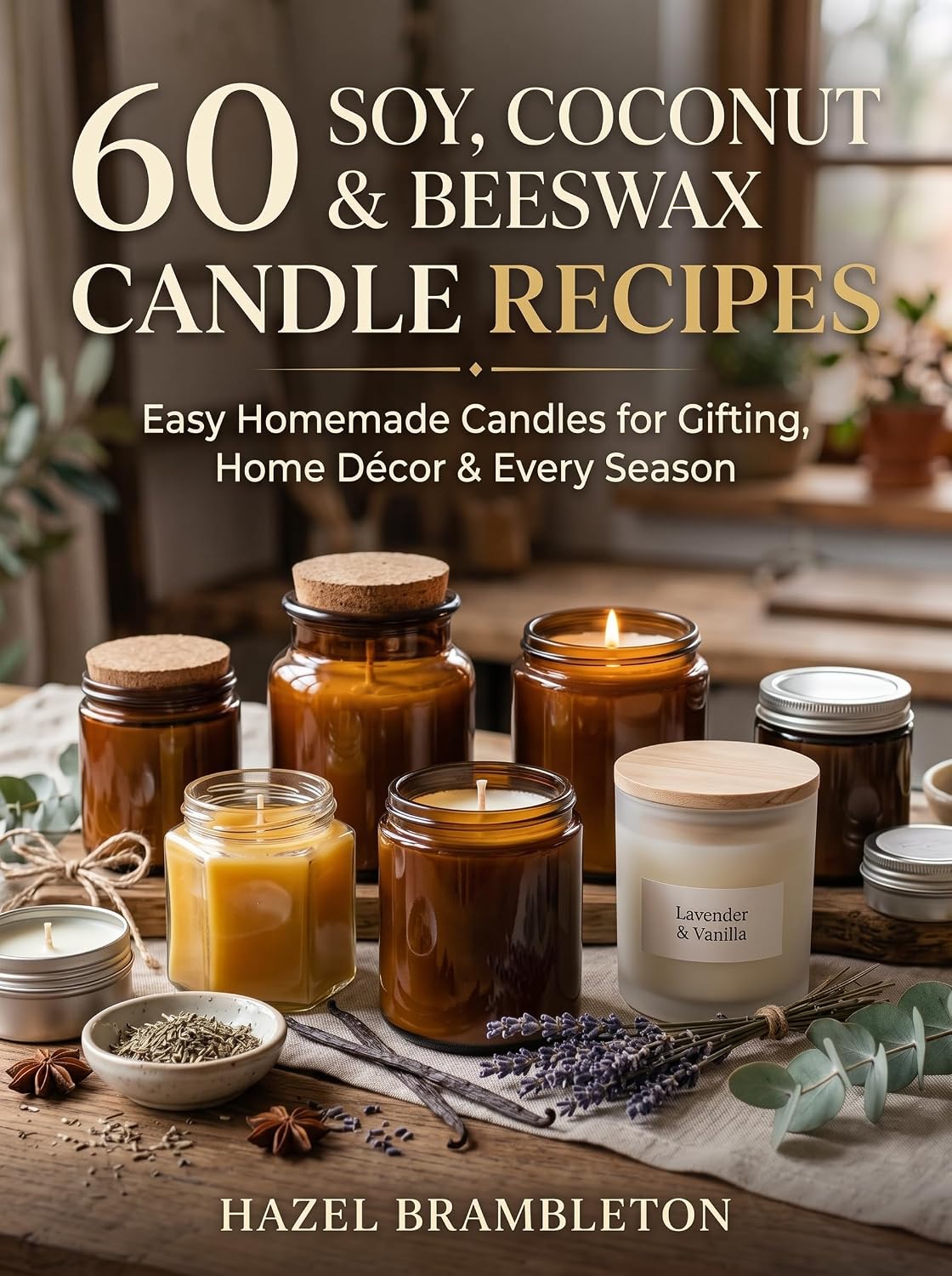 60 Soy, Coconut & Beeswax Candle Recipes: Scented Candle Projects for Gifting, Home Décor & Every Season (English Edition) baixar livro de graça