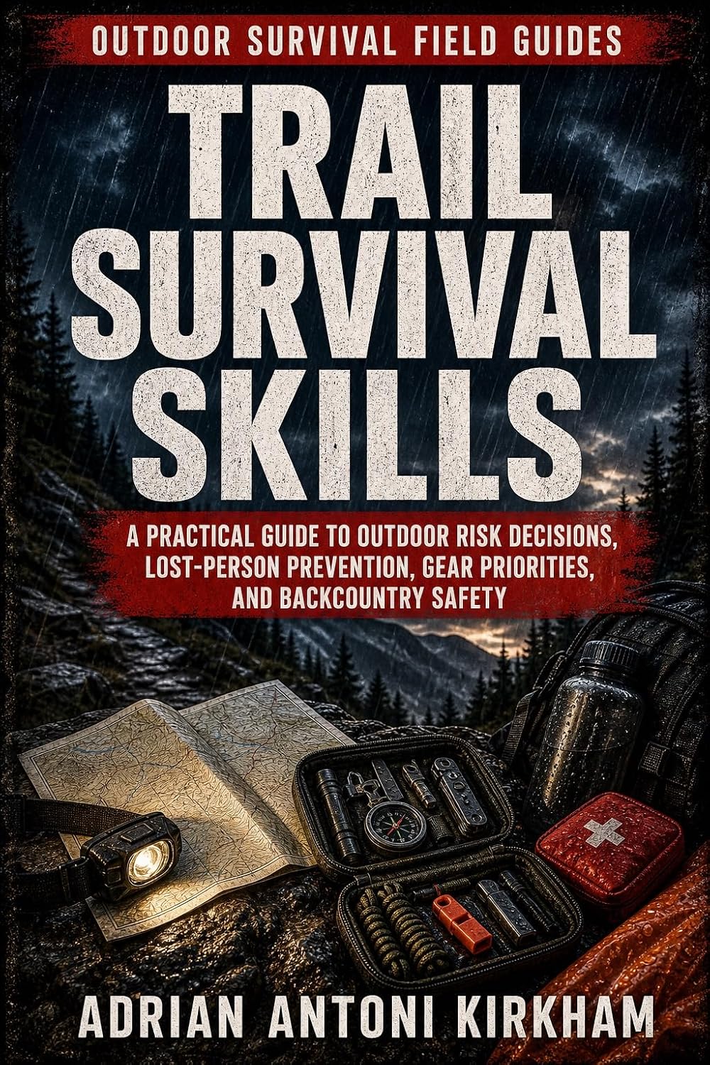 Trail Survival Skills: A Practical Guide to Outdoor Risk Decisions, Lost-Person Prevention, Gear Priorities, and Backcountry Safety (Outdoor Survival Field Guides Book 6) (English Edition) baixar o livro de graça
